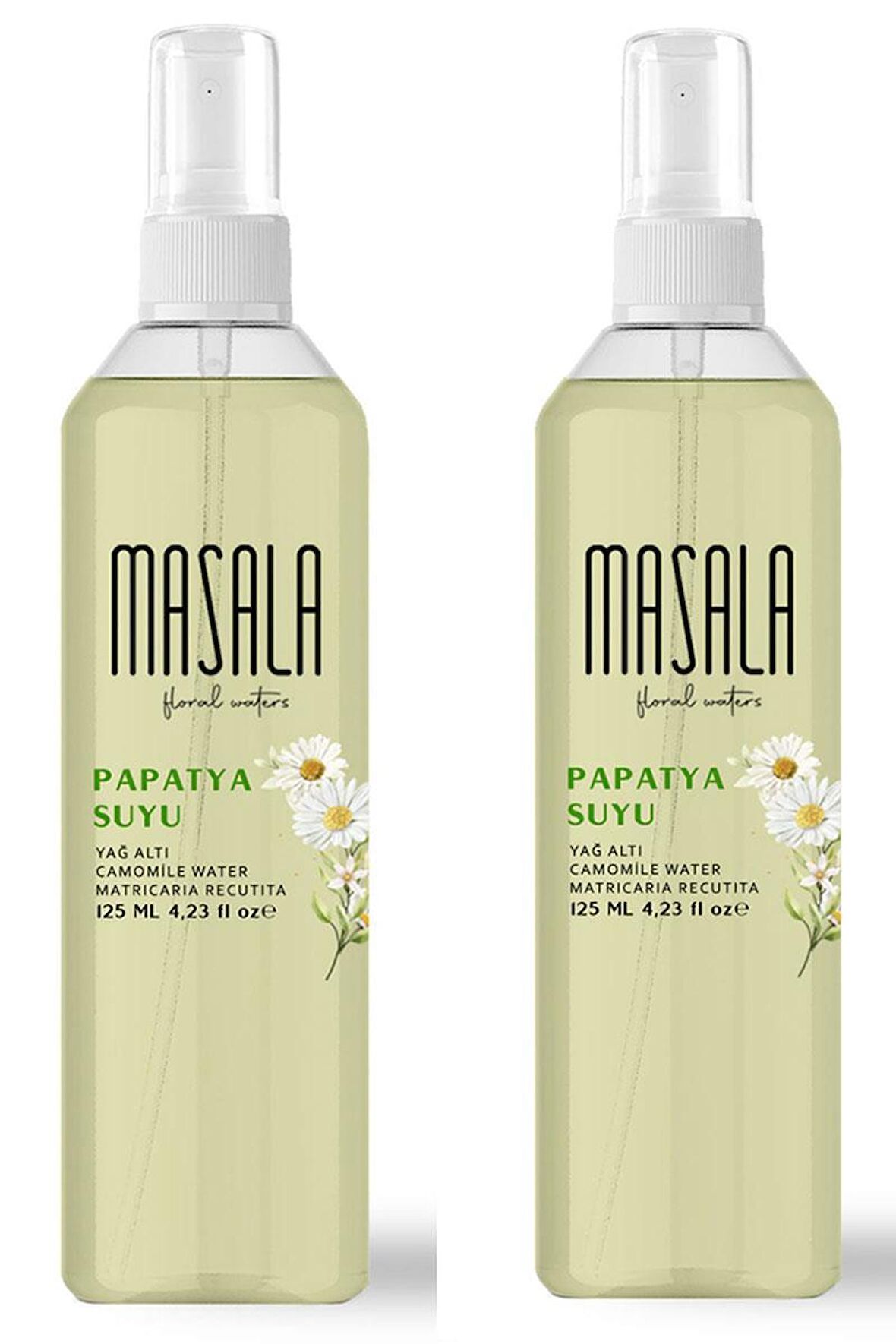 Masala Papatya Suyu 125 ml - Chamomile Floral Water x 2 Adet