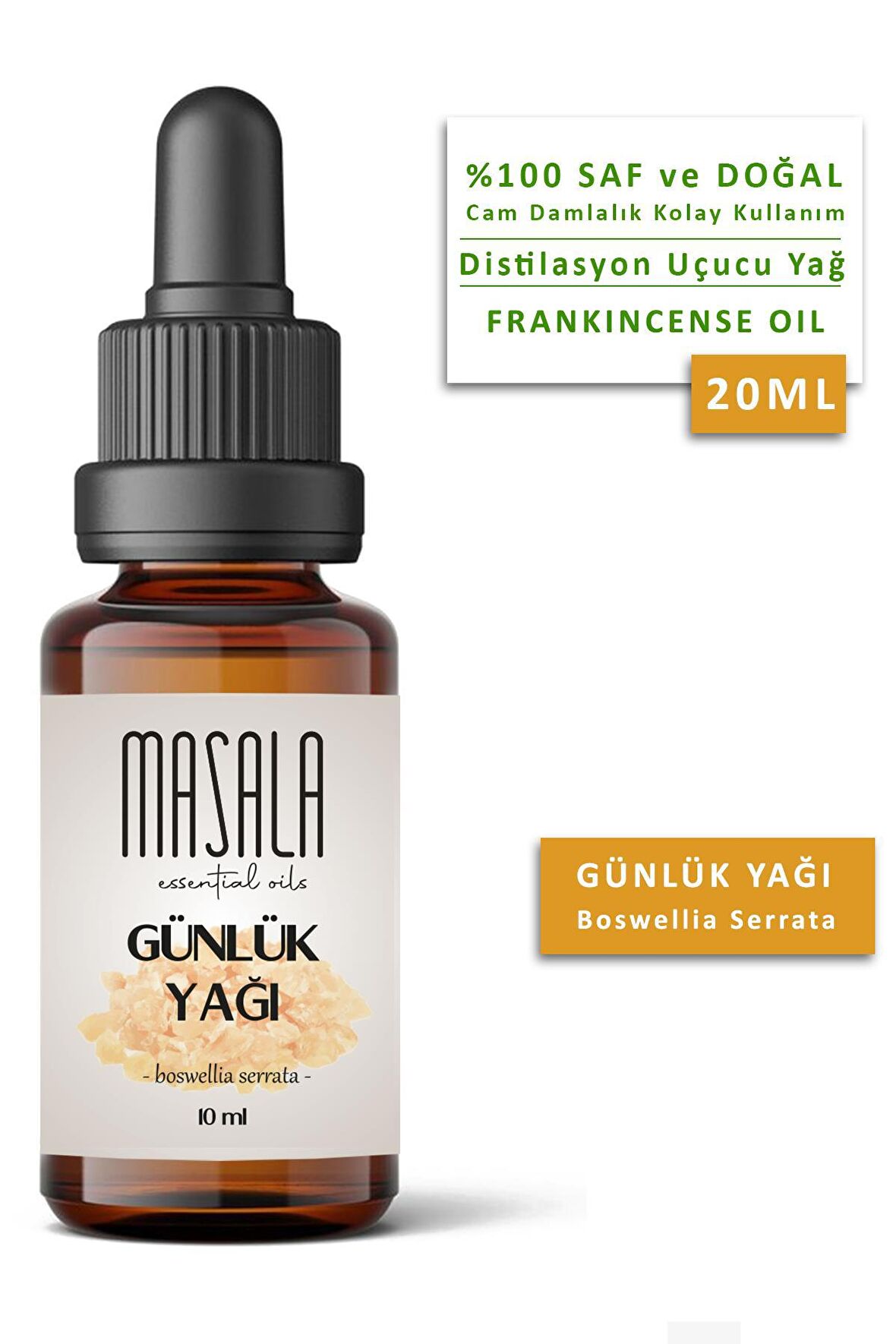 Masala Günlük Yağı 10 ml. (Frankincense Oil)