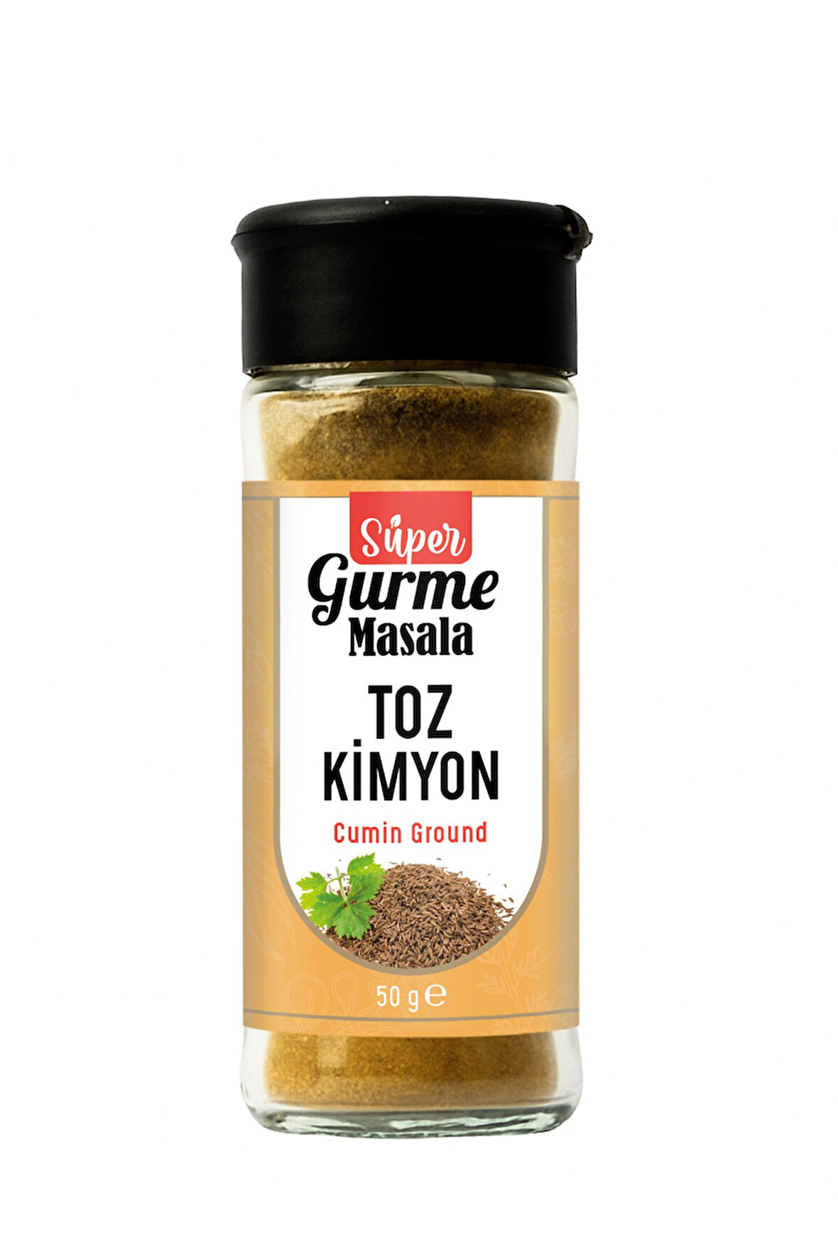 Toz Kimyon 50 g – Cam Ambalaj, Tuzluklu Kapak - Cumin Powder (Menşei; Türkiye)