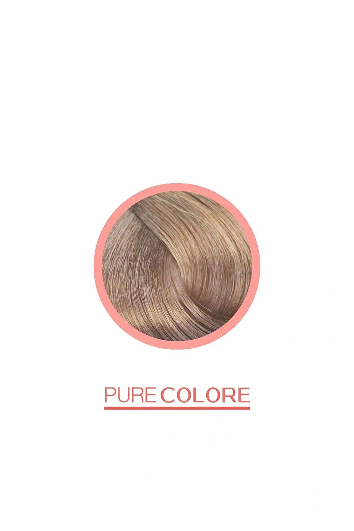 8/2 Açık Kumral Bej Purecolore Yağ Bazlı Krem Boya 100ml - Düşük Amonyaklı, Kolajen & Keratin Içerikli