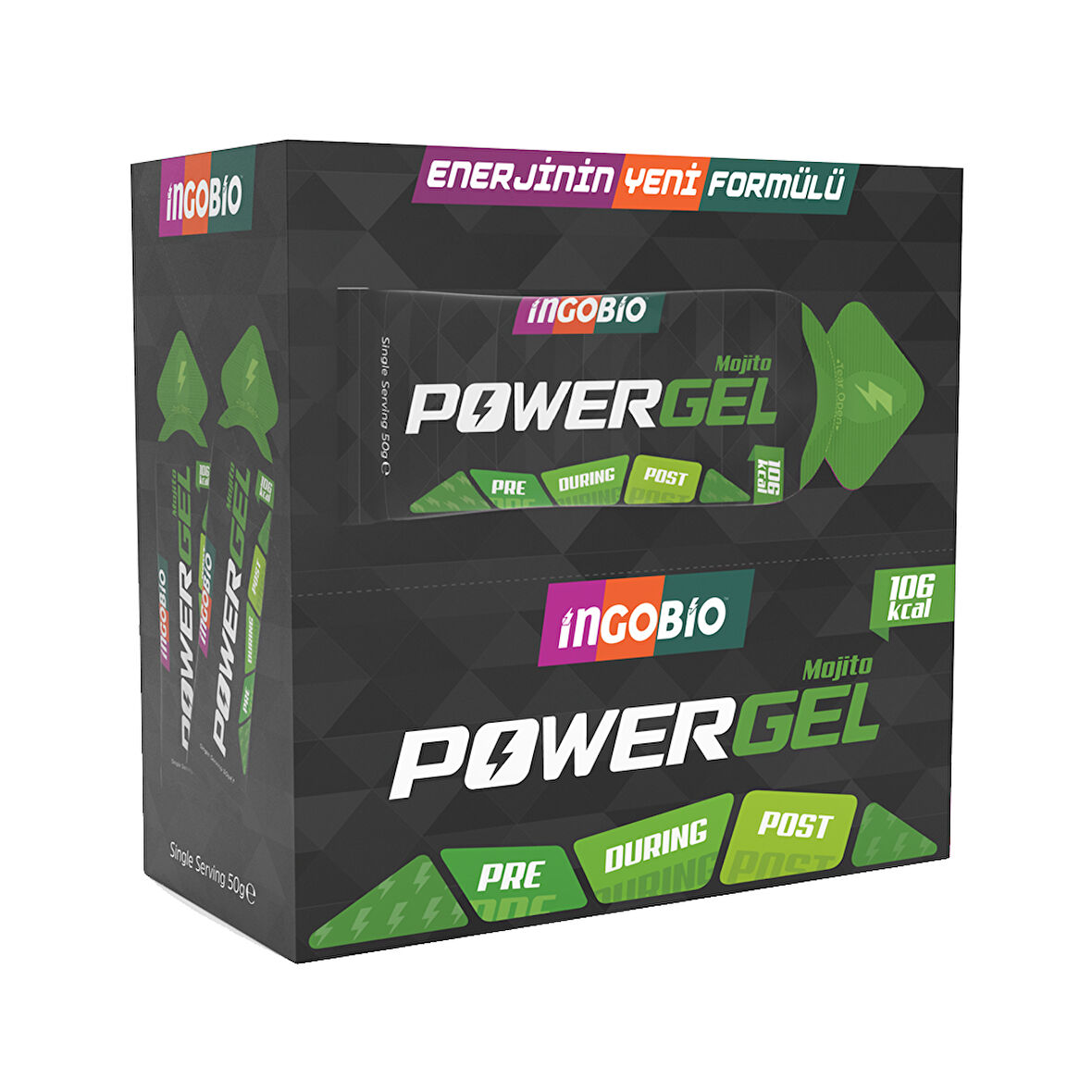 ingobio PowerGEL Mojito - 15 Adet