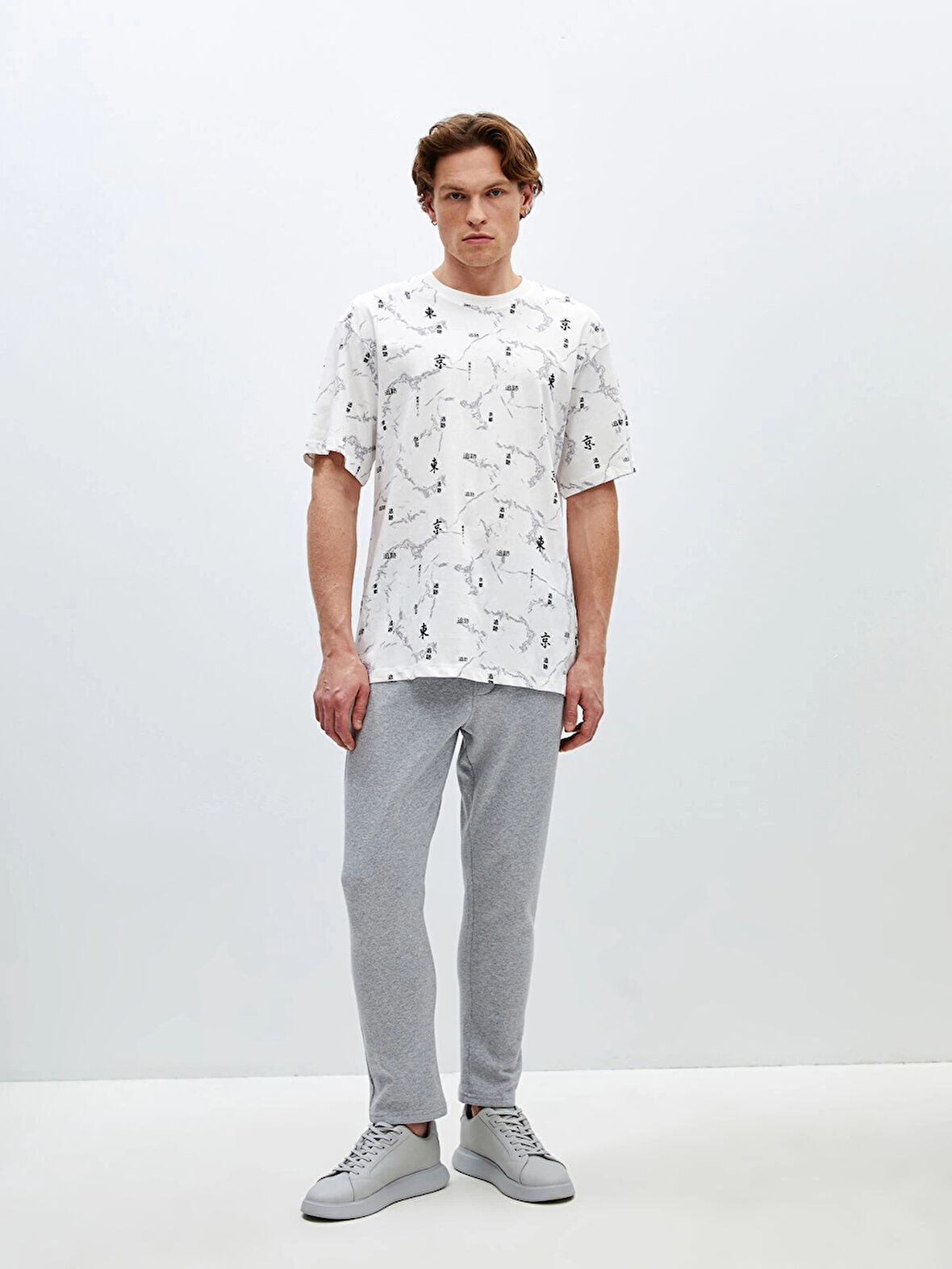 LCW Casual GRİ Slim Fit Erkek Kalın Eşofman Altı