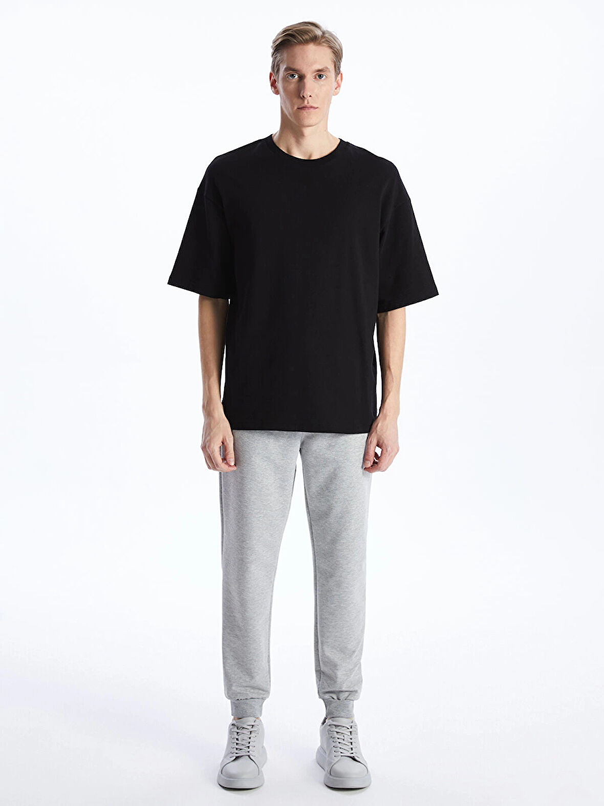 LCWAIKIKI Classic Gri Standart Kalıp Erkek Eşofman Altı