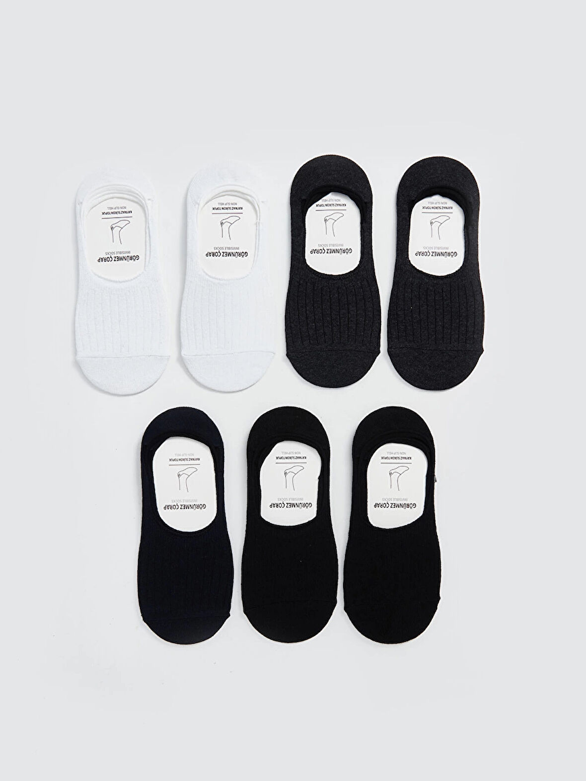 LCW ACCESSORIES Karişik Erkek Babet Çorap 7'li