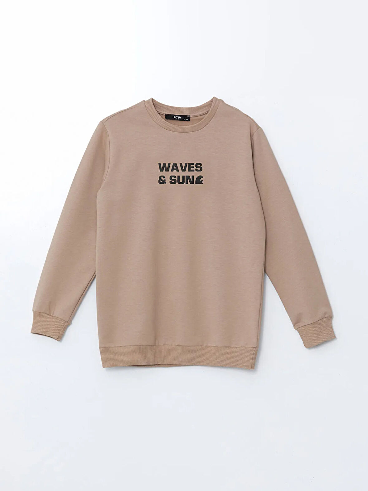 Bisiklet Yaka Baskılı Erkek Çocuk Sweatshirt_W4LF44Z4-FRJ_8684141660020_5-6 Yaş
