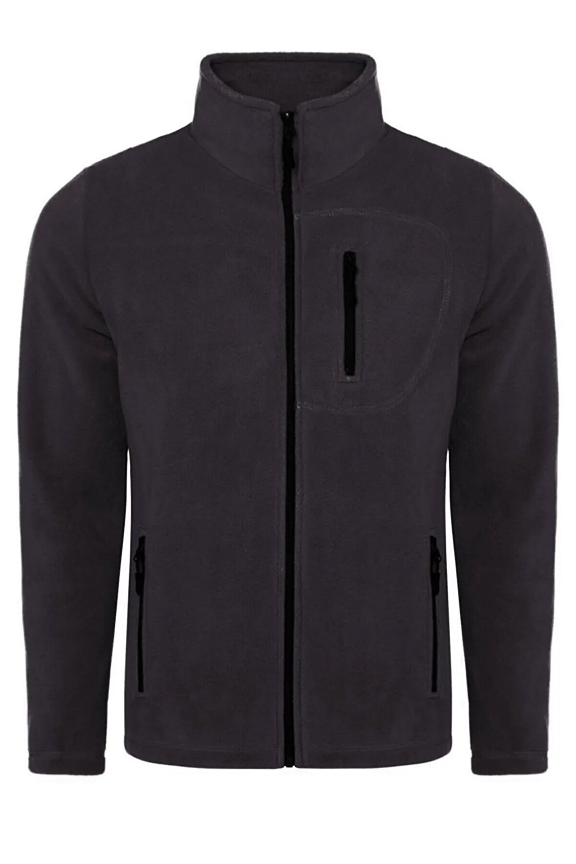 Store Erkek Polar Tam Fermuarlı 3 Cepli Outdoor Polar Ceket Tactical Flecee