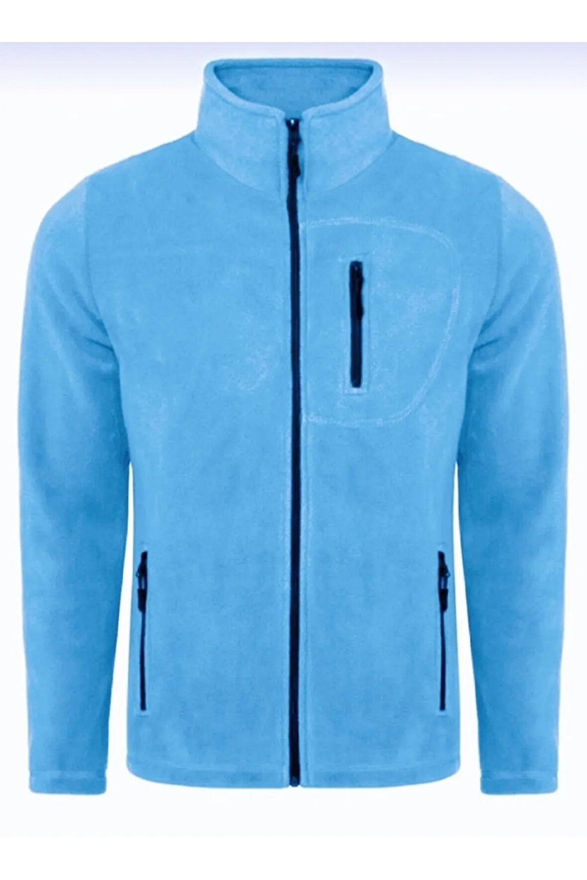 Genıus Store Erkek Polar Tam Fermuarlı 3 Cepli Outdoor Polar Ceket Tactical Flecee POLAR-GNS