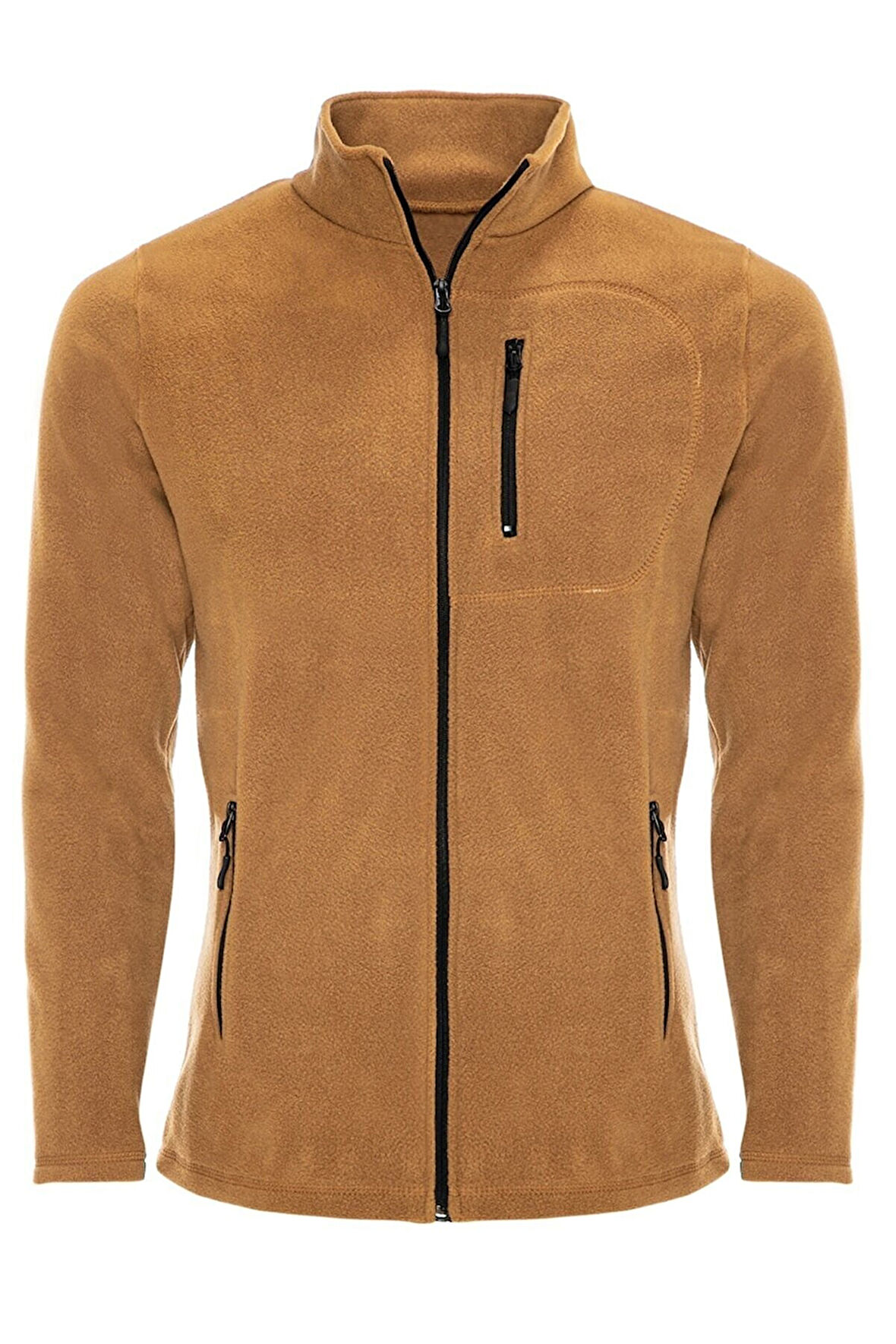 Genıus Store Erkek Polar Tam Fermuarlı 3 Cepli Outdoor Polar Ceket Tactical Flecee POLAR-GNS