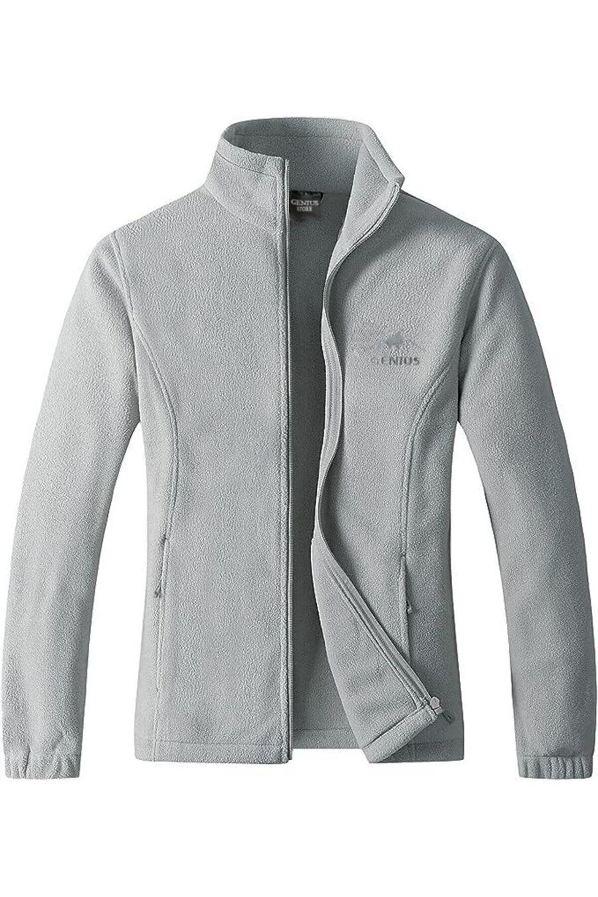 Unisex Renkli Tam Fermuarlı Polar Outdoor Polar Ceket Tactical Polar