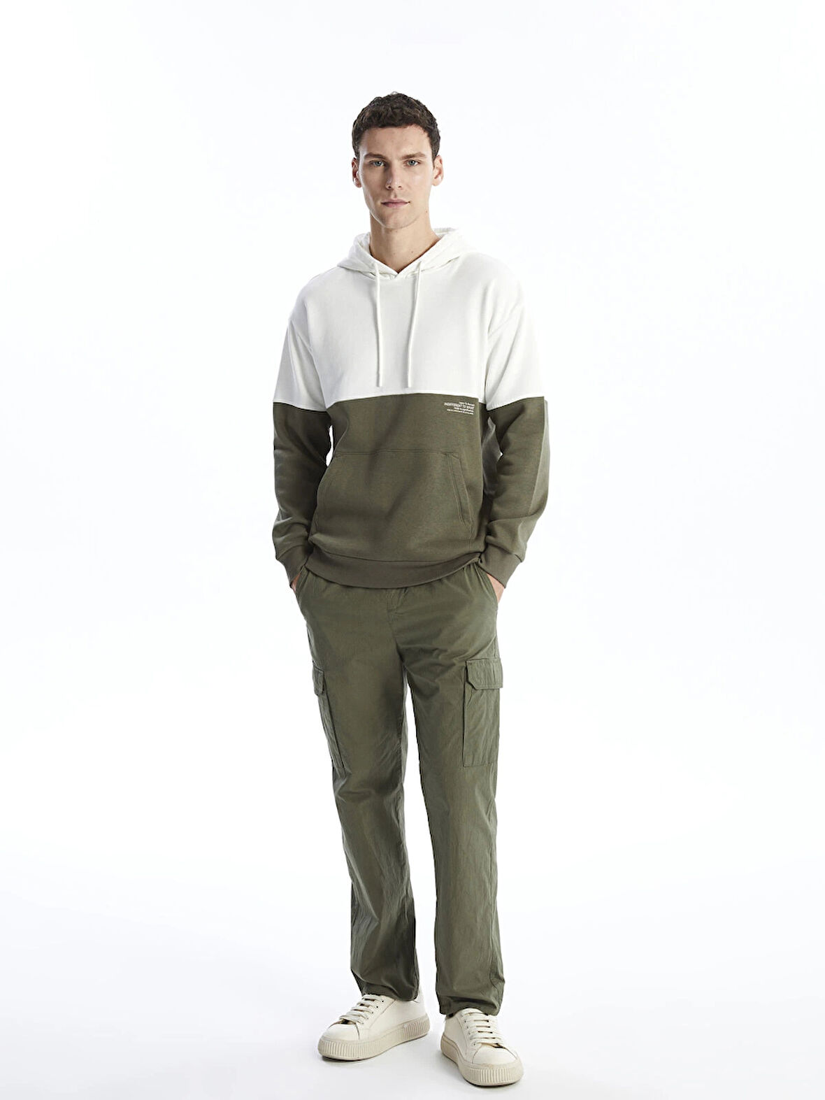 LCW Casual HAKİ Standart Kalıp Poplin Erkek Pantolon