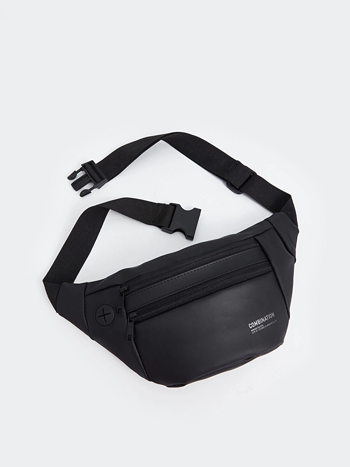 LCW ACCESSORIES SİYAH Fermuarlı Erkek Bel Çantası