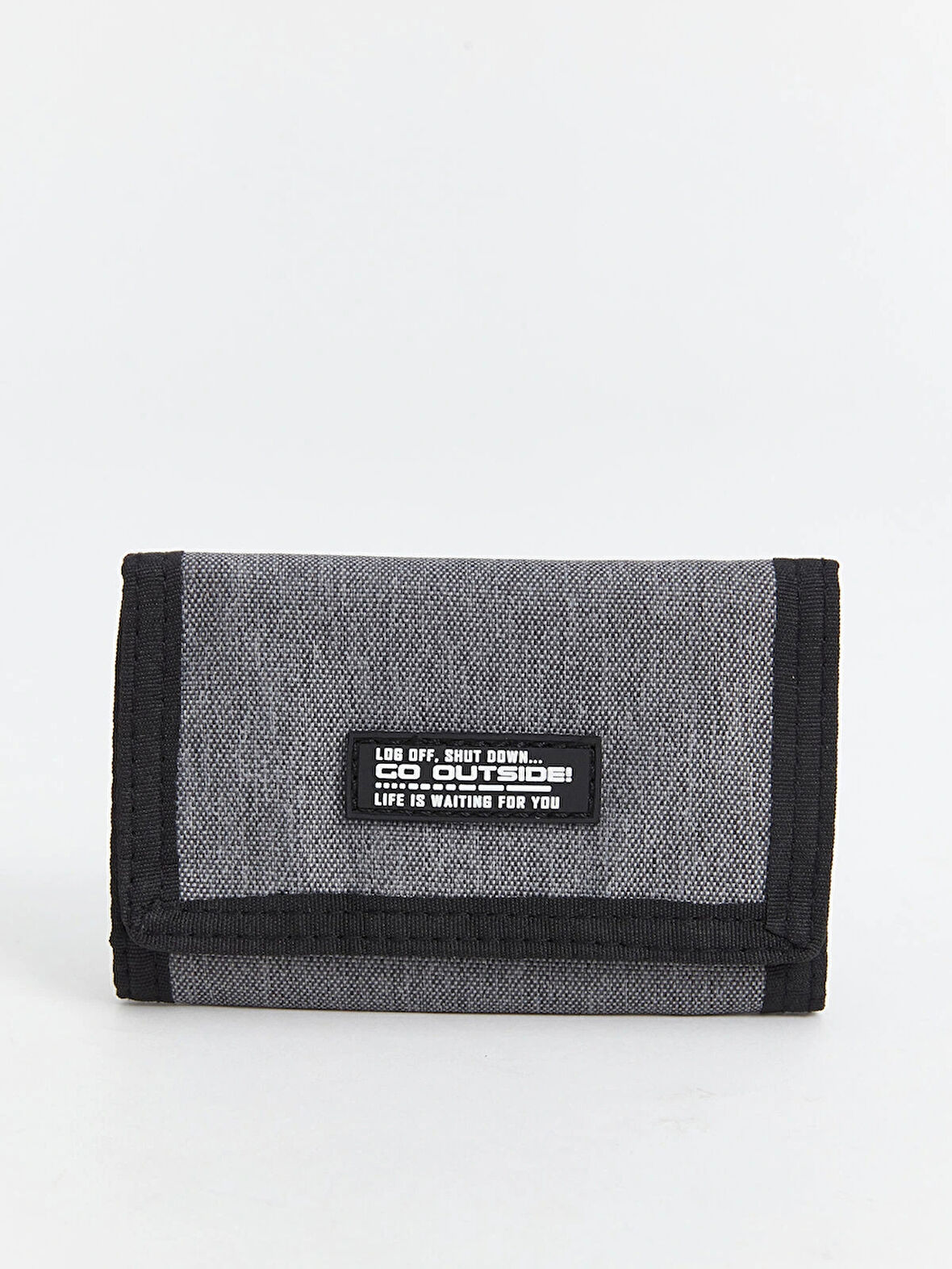 LCW ACCESSORIES Gri Baskılı Erkek Çocuk Cüzdan