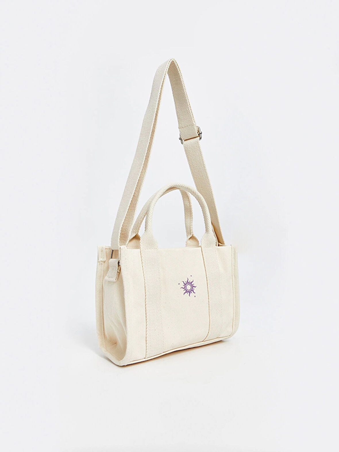 LCW ACCESSORIES EKRU Çıkarılabilir Askılı Kadın Omuz Çantası