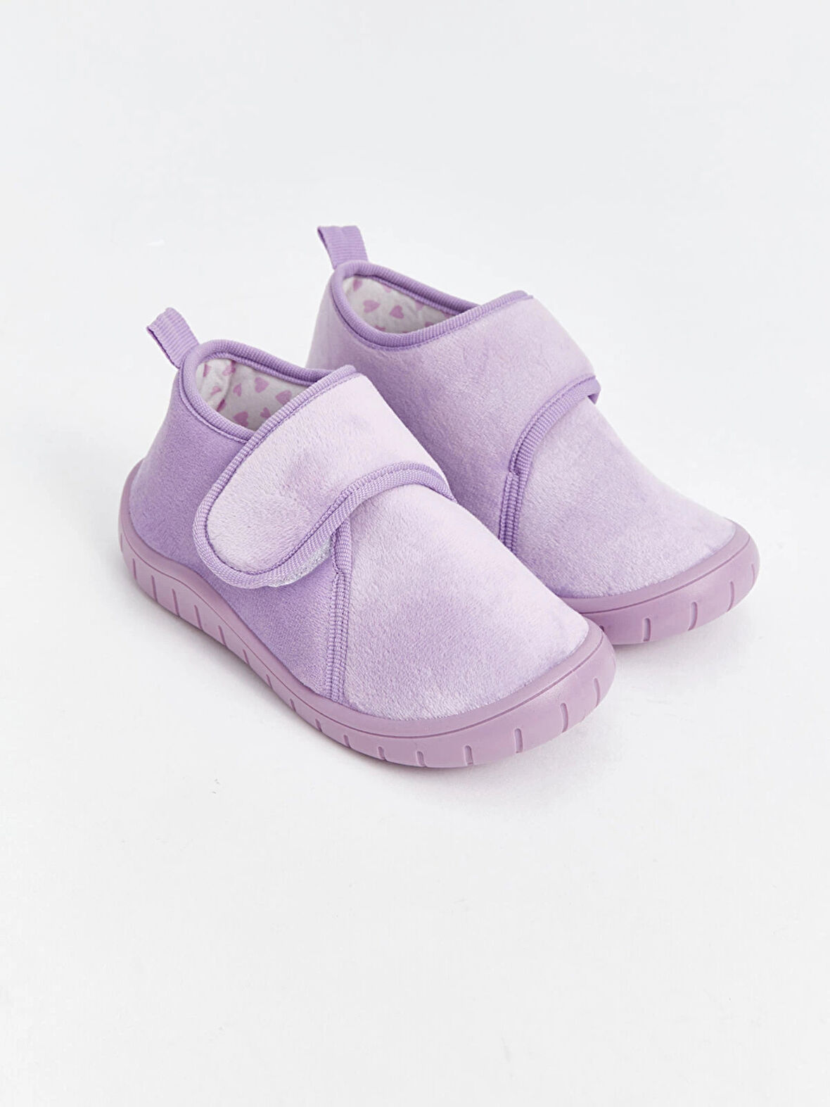 LCW STEPS Lila Cırt Cırtlı Kız Çocuk Panduf