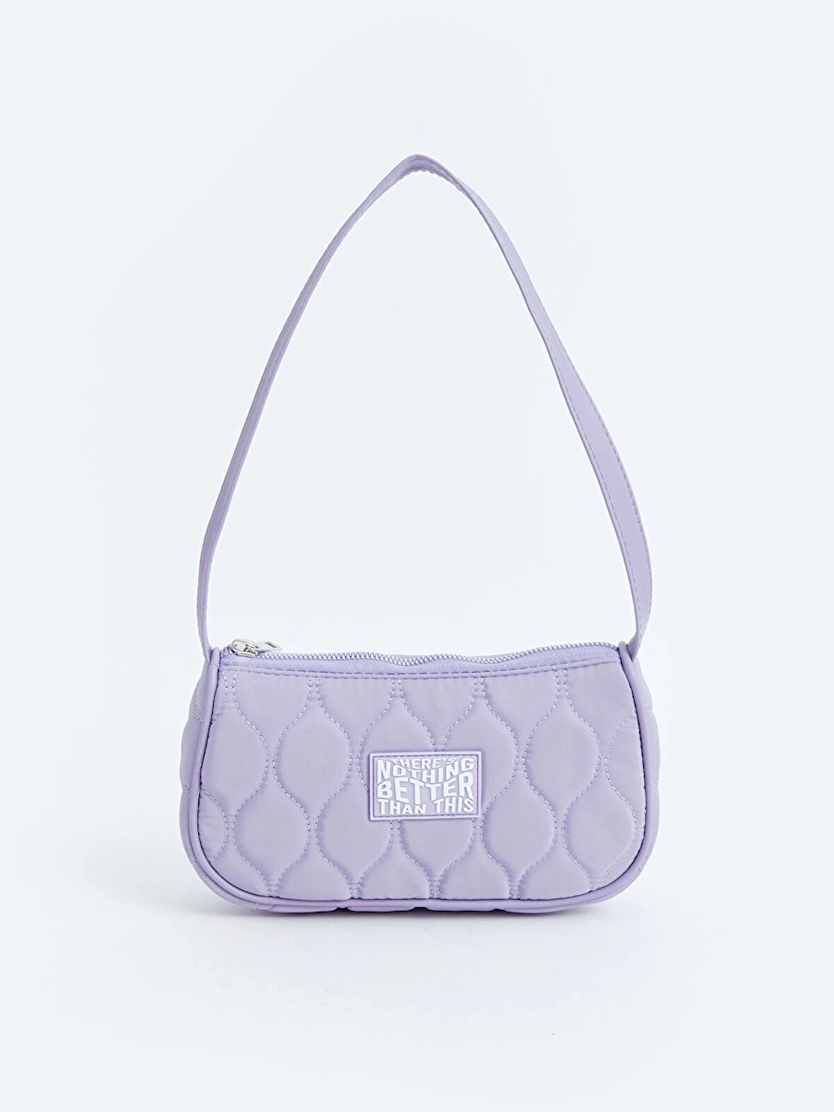 LCW ACCESSORIES LİLA Baskılı Kız Çocuk Baget Çanta
