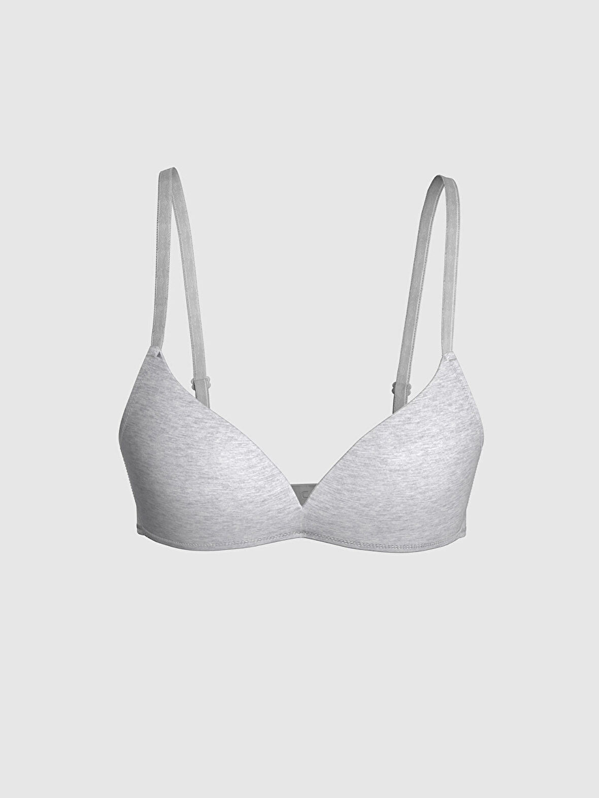 LCW DREAM Gri Balensiz Dolgusuz Düz Sütyen