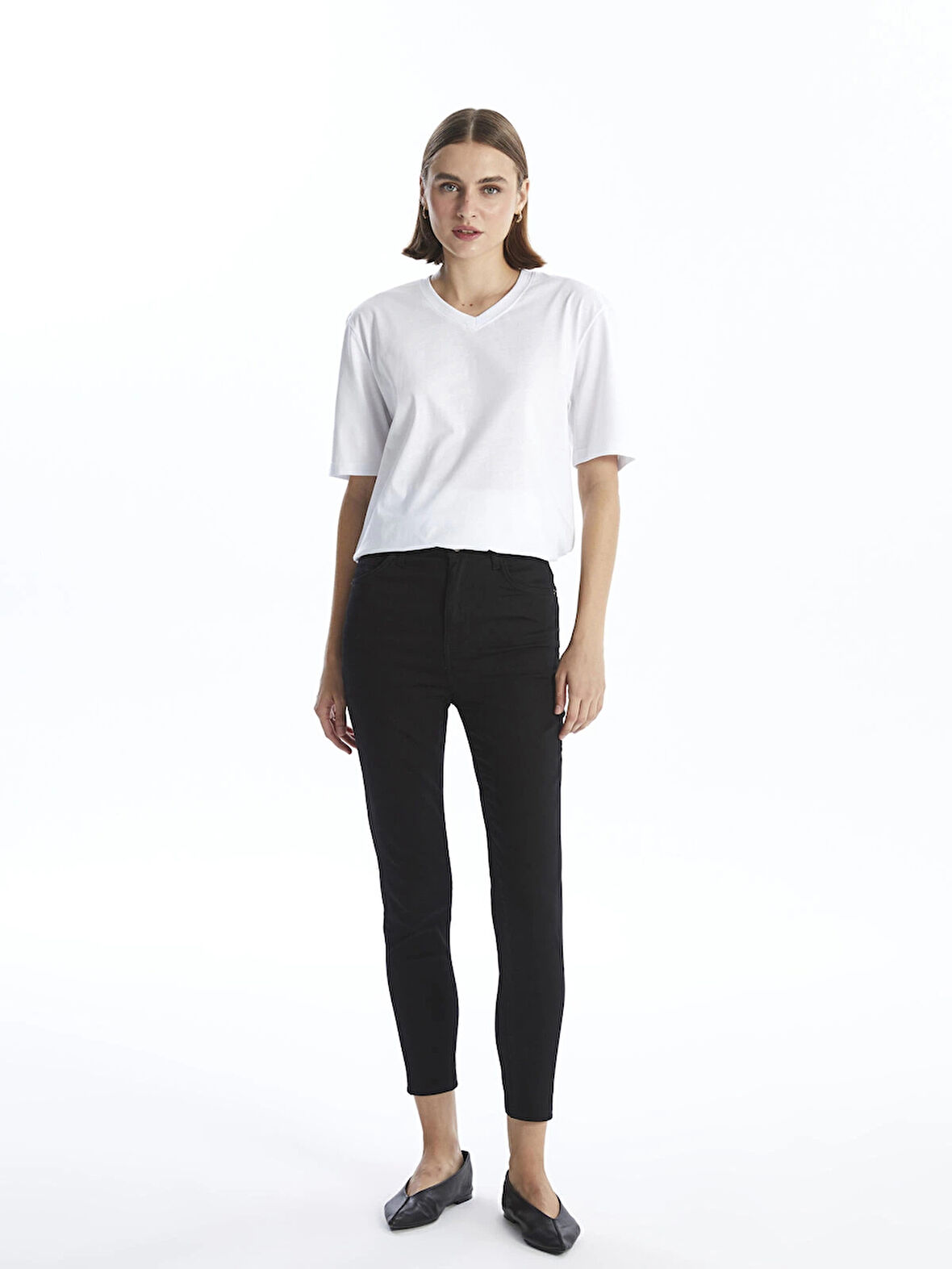 LCWAIKIKI Classic SİYAH Slim Fit Kadın Jean Pantolon