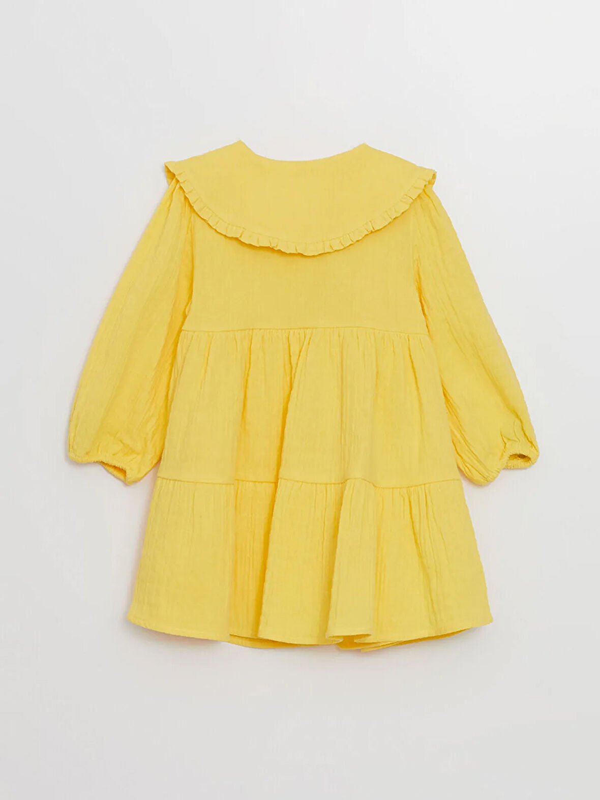 Bebe Yaka Uzun Kollu Kız Bebek Elbise_W4J669Z1-G6R86841474751549-12 Ay