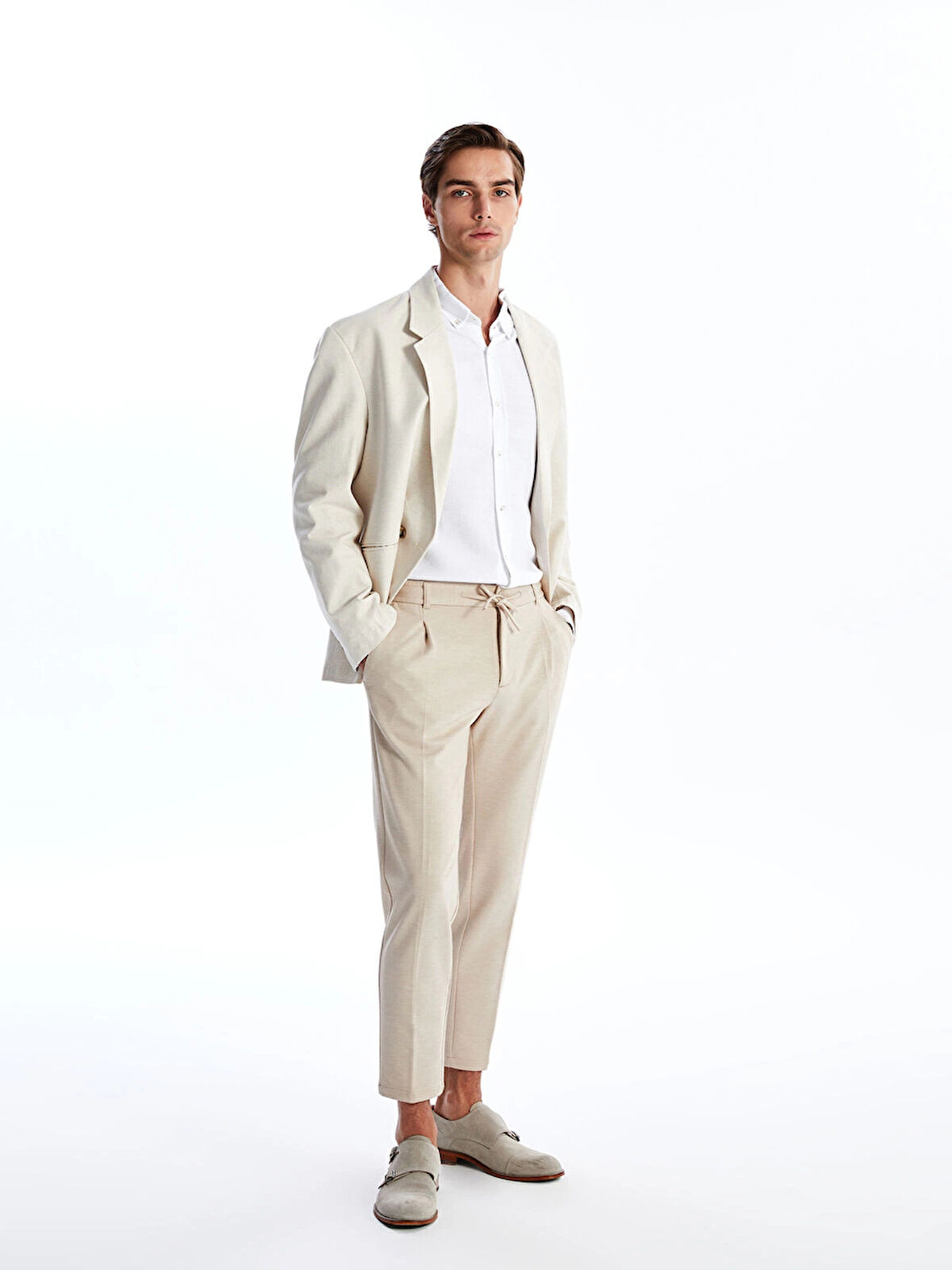 LCW Vision BEJ Slim Fit Erkek Pantolon