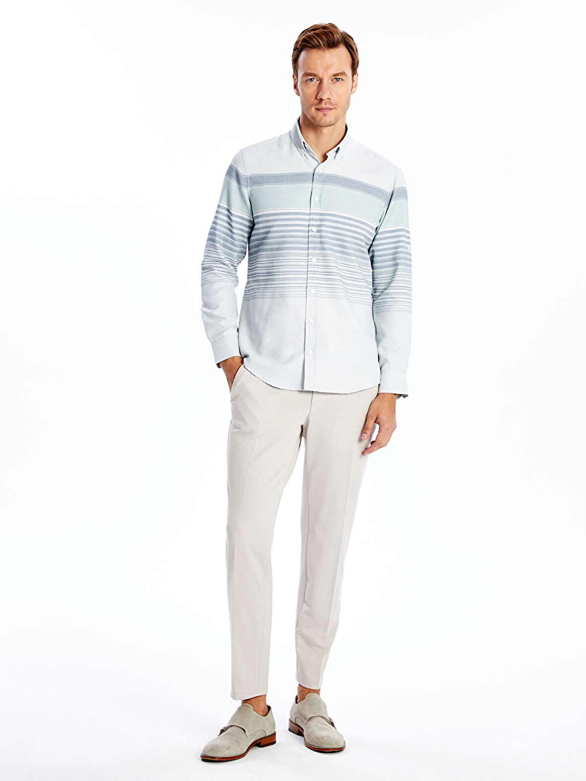 LCWAIKIKI Classic BEJ Dar Kalıp Erkek Chino Pantolon