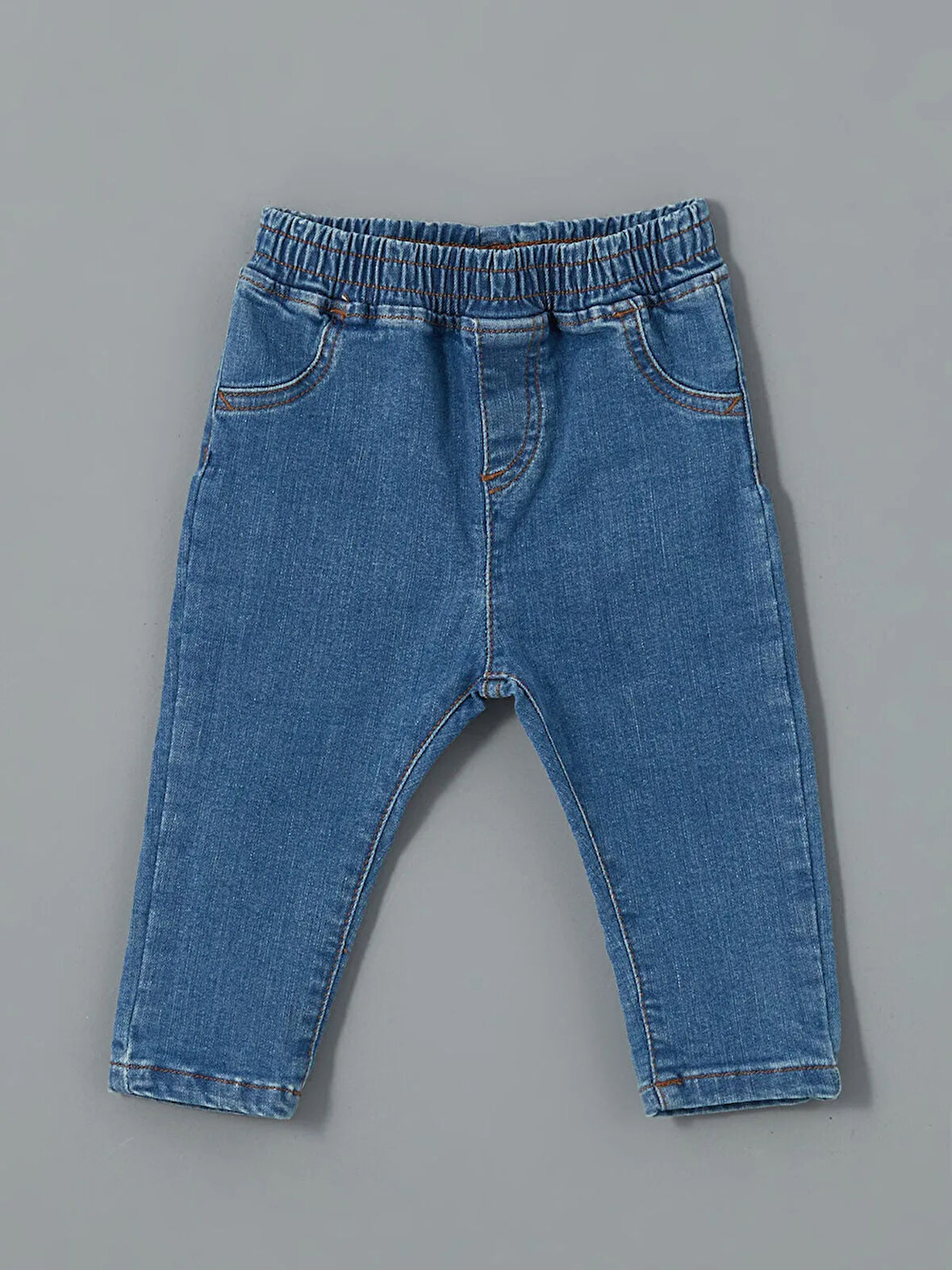 Bisiklet Yaka Çizgili Erkek Bebek Sweatshirt ve Pantolon 2'li_W4KD29Z1-LFC_8684148919268_3-6 Ay