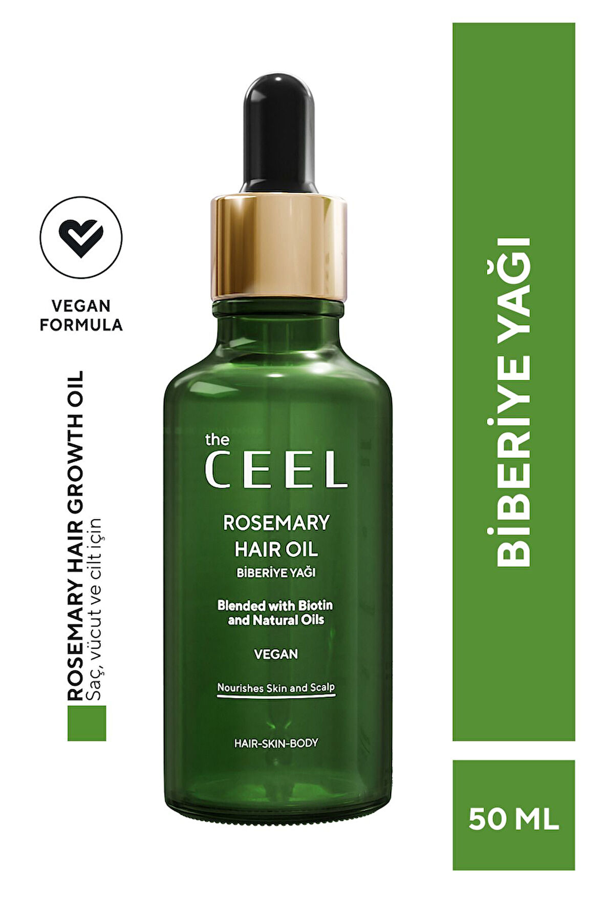 The Ceel Biberiye Yağı Doğal 50 ml