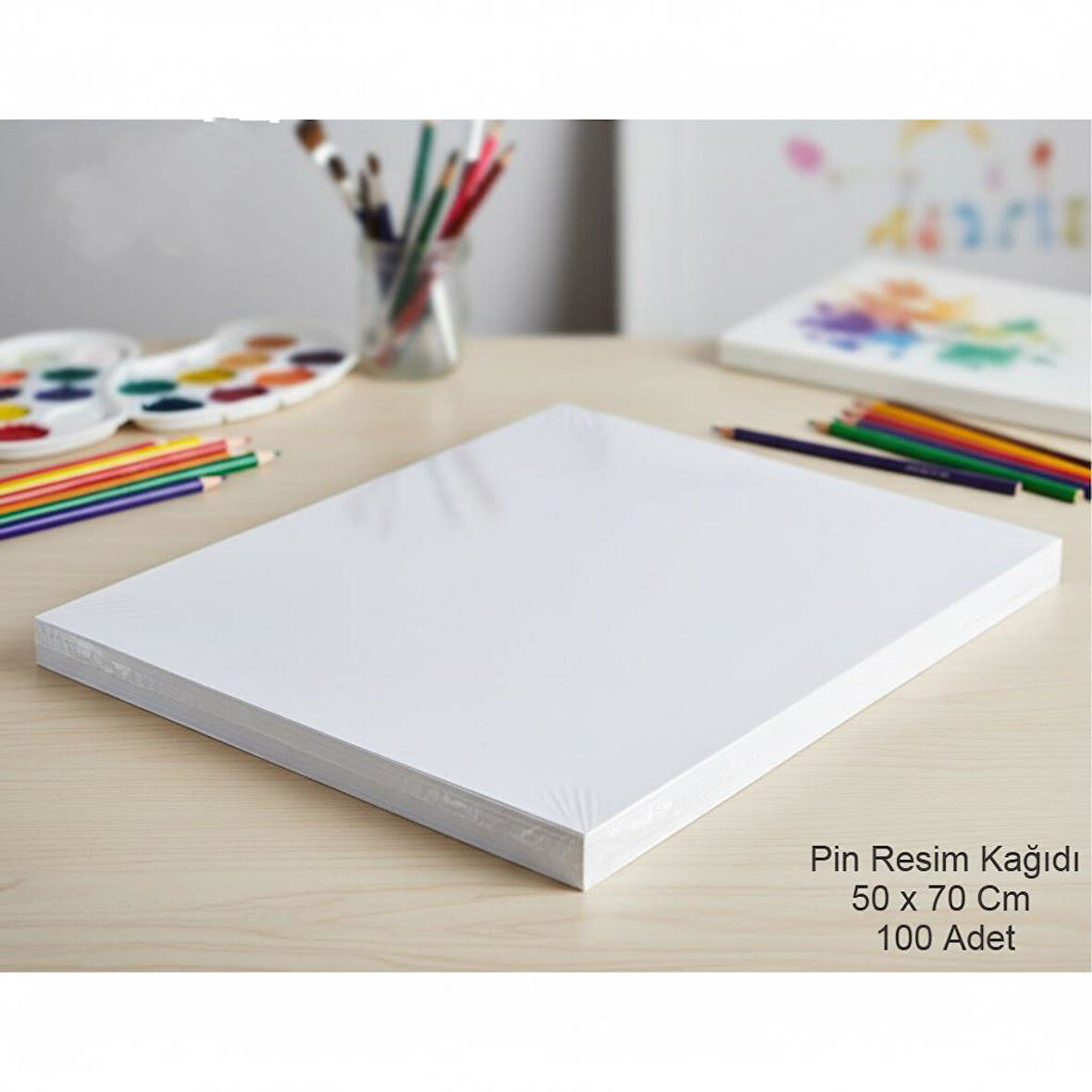 Pin Resim Kağıdı 50 x 70 Cm 100 Lü  1 Paket 