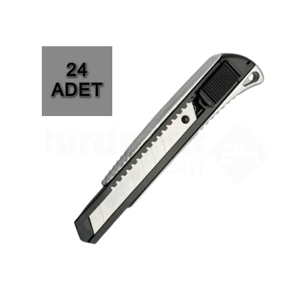 Pin Metal Geniş Maket Bıçağı 18 mm 1 Adet PIN401