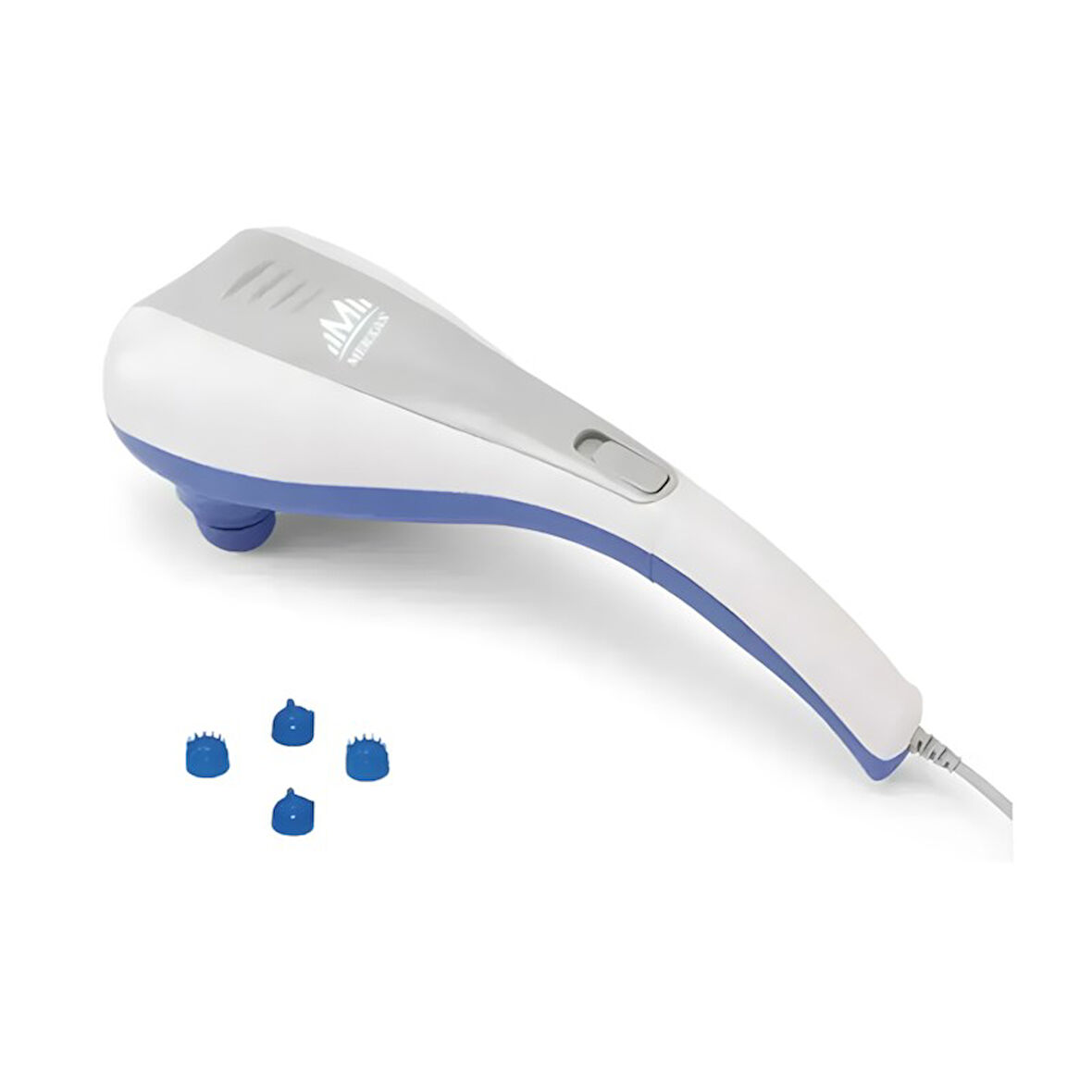 Merxas Sl-222 Yeni Masaj Aleti Çift Başlıklı Boyun Bel Sırt Bacak Elektrikli Masaj Cihazı