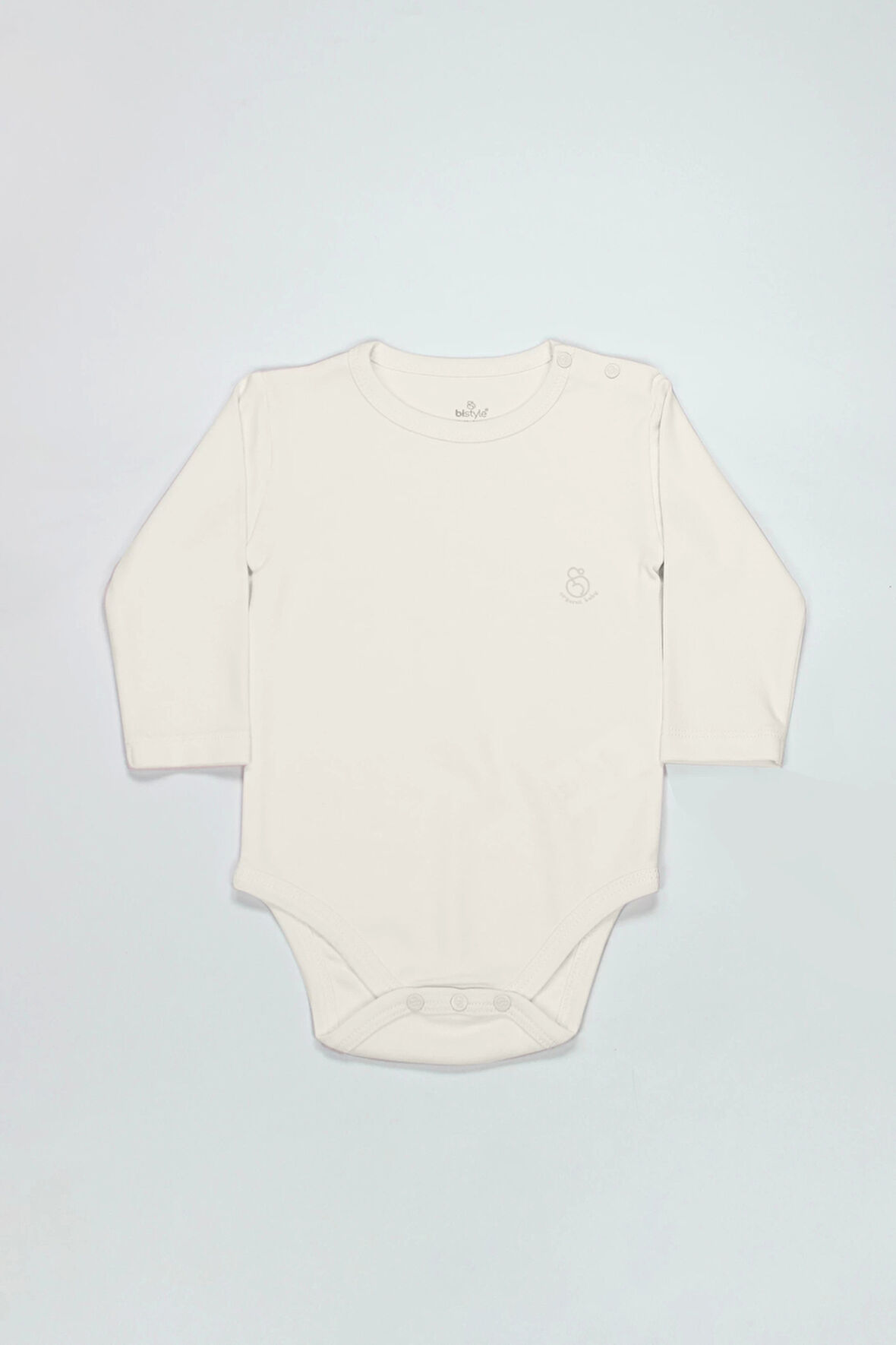 Bistyle Natural Basic Style Uzun Kol Body 17104 Ekru