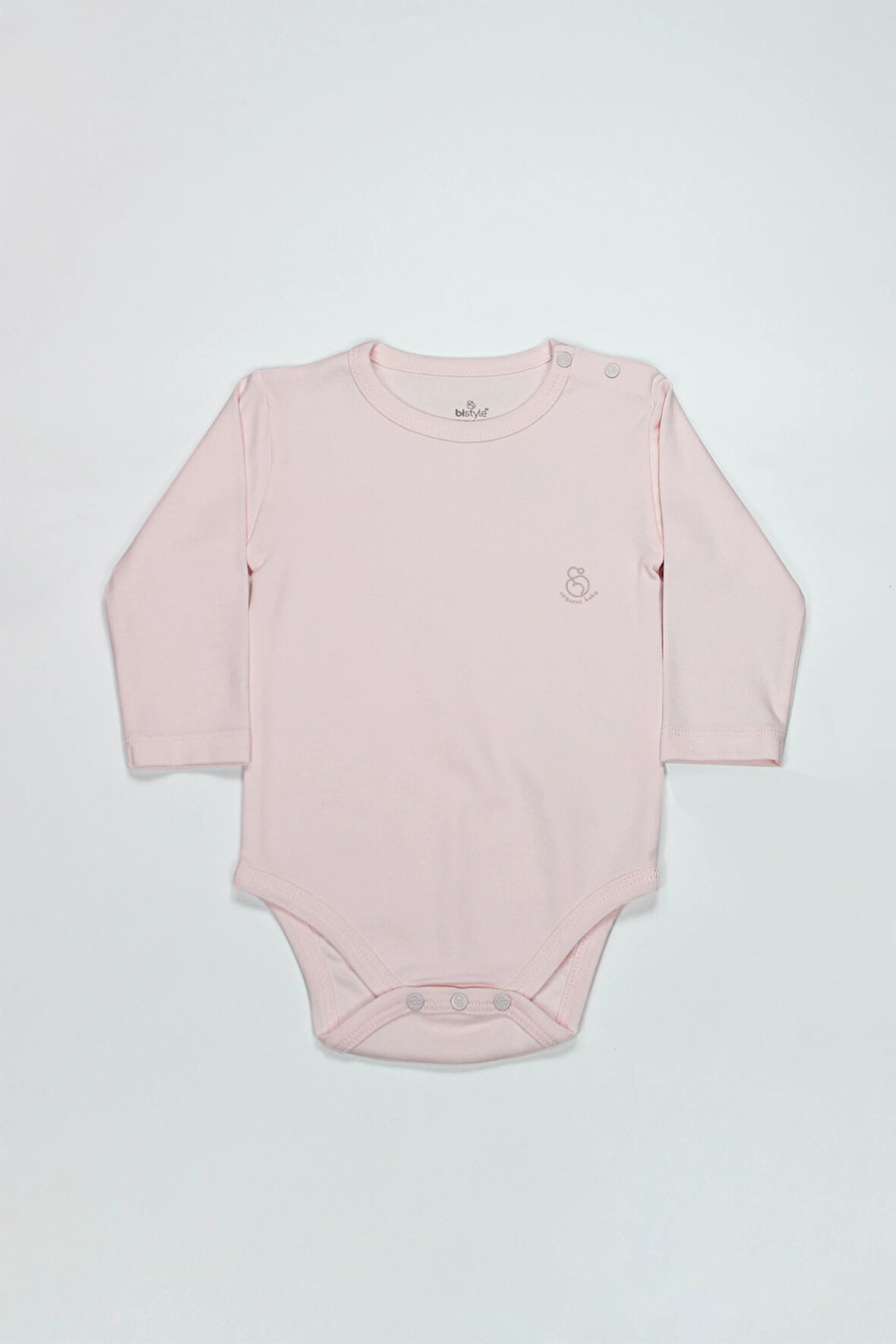 Bistyle Natural Basic Style Uzun Kol Body 17104 Pembe