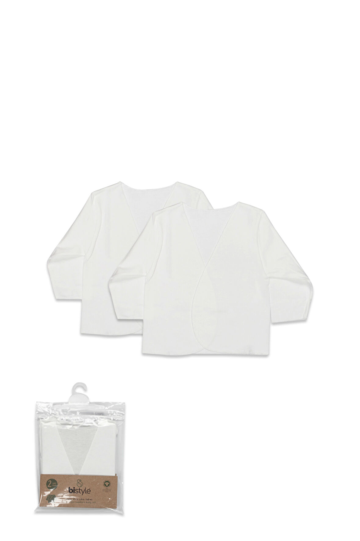 Bistyle Organik 2'li Basic İç Zıbın 17120 Ekru