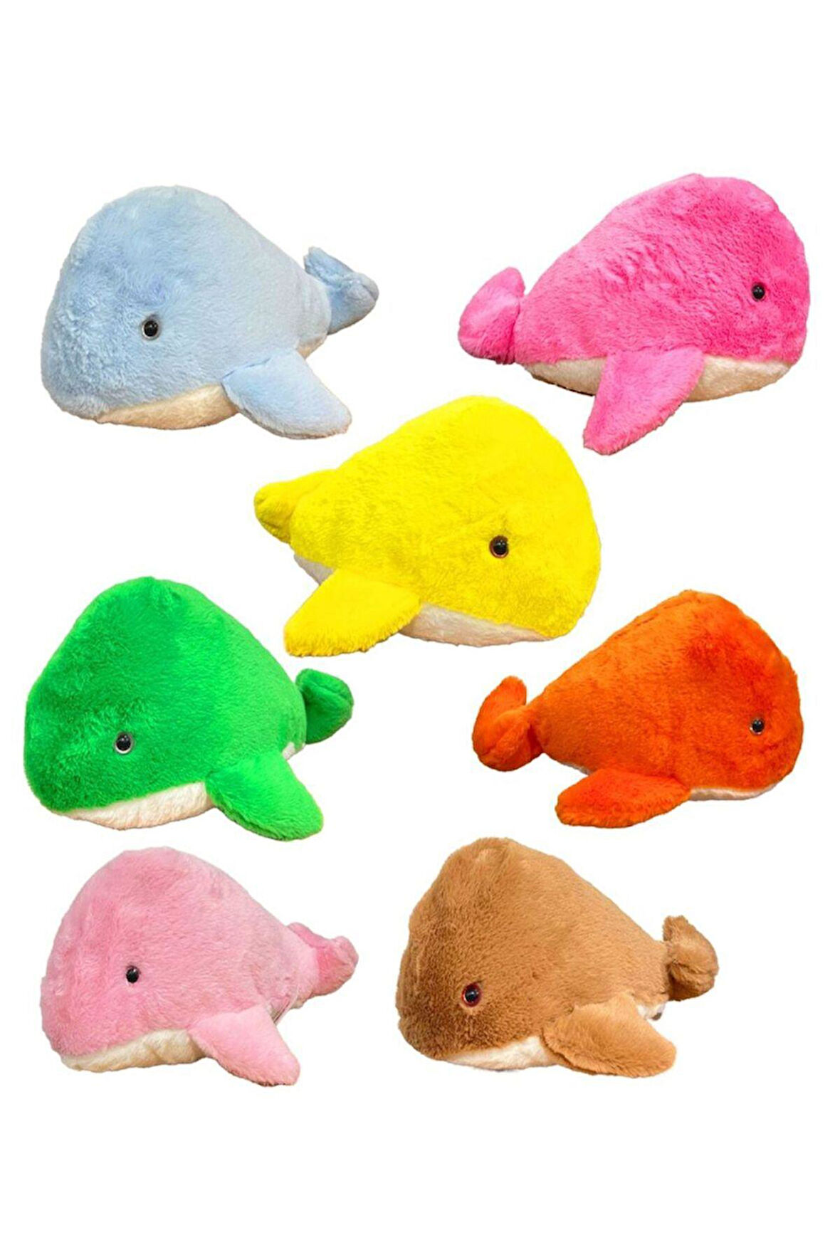 Seçtim Aldım Pelüş Sevimli Balina 40 Cm