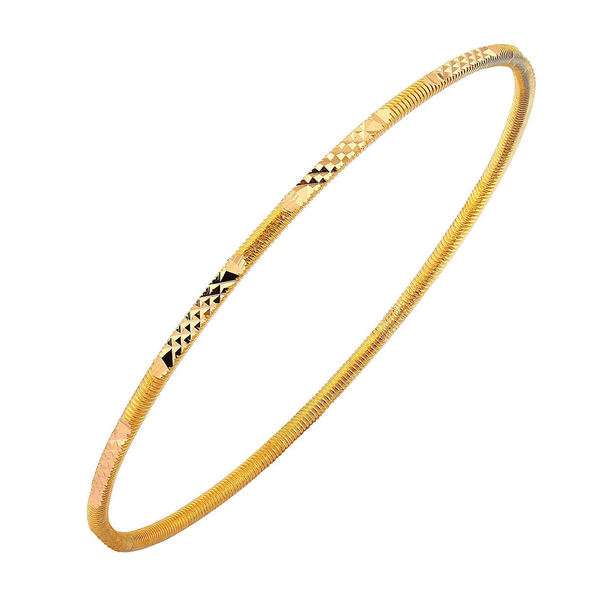 AgaKulche Müjde Kristal 10 gr 22 Ayar Bilezik