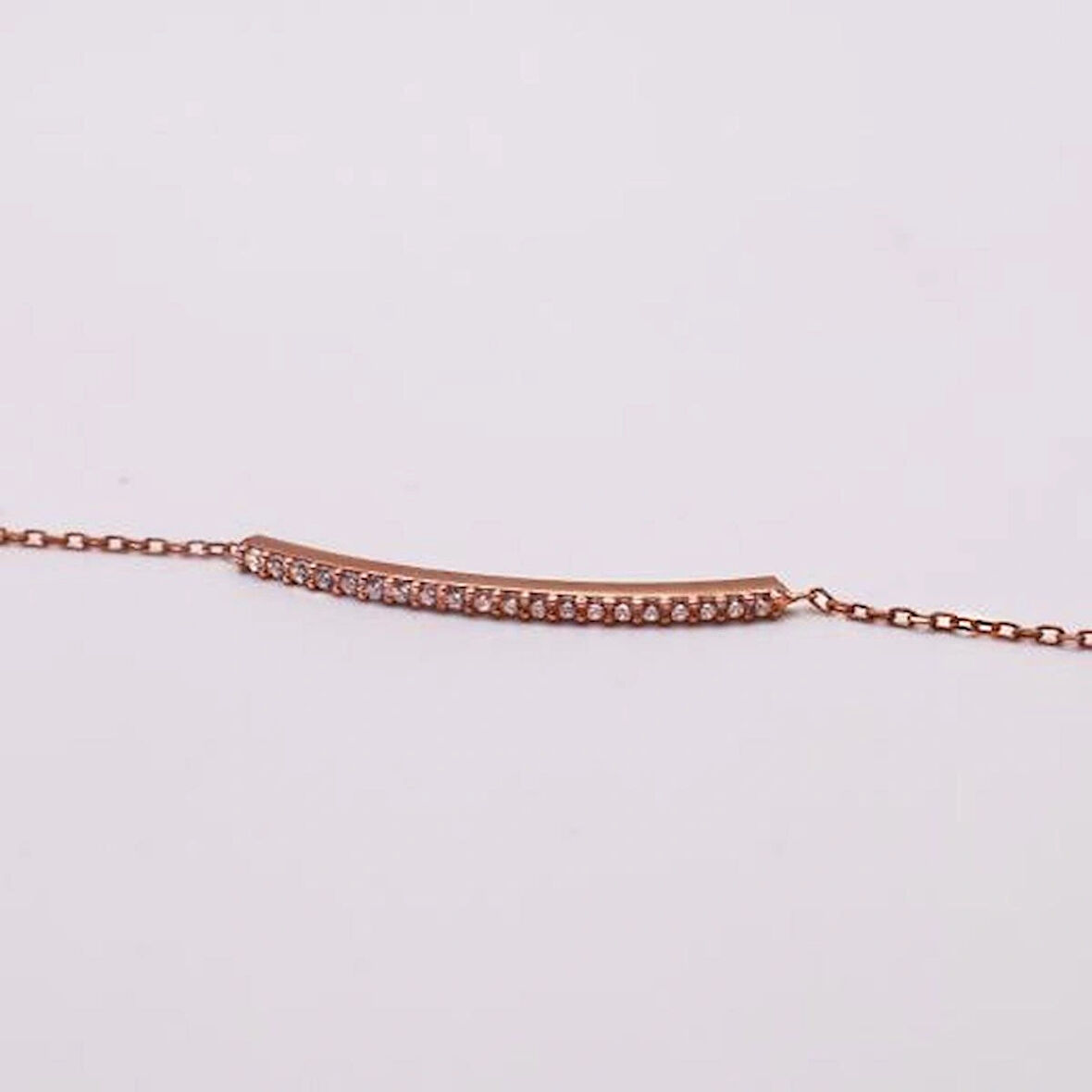 AgaKulche Gümüş Yarım Su Yolu Hayalet Bileklik