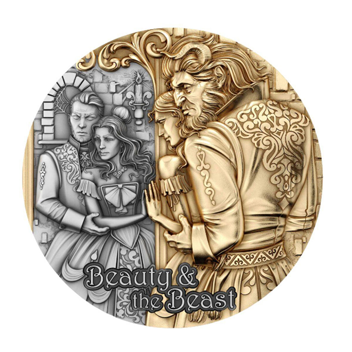 AgaKulche Beauty The Beast Gümüş Sikke Coin