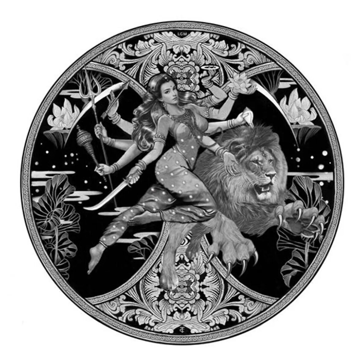 AgaKulche Durga Kamerun 2024 Gümüş Sikke Coin