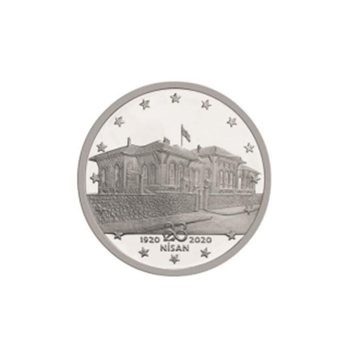 AgaKulche TBMM'nin Açılışının 100. Yılı Gümüş Sikke Coin