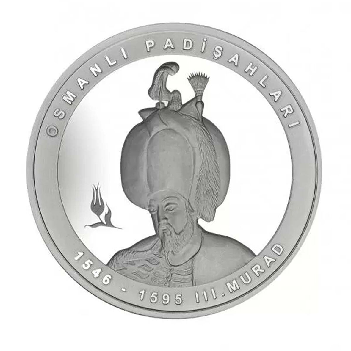 AgaKulche 3. Murad Osmanlı Gümüş Sikke Coin