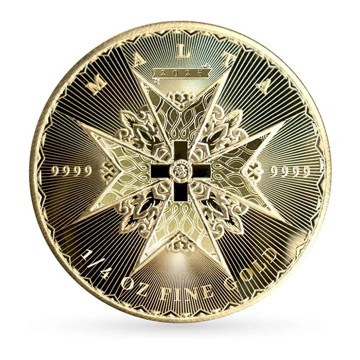 AgaKulche Malta Haçı 1/4 Ons Altın Sikke Coin