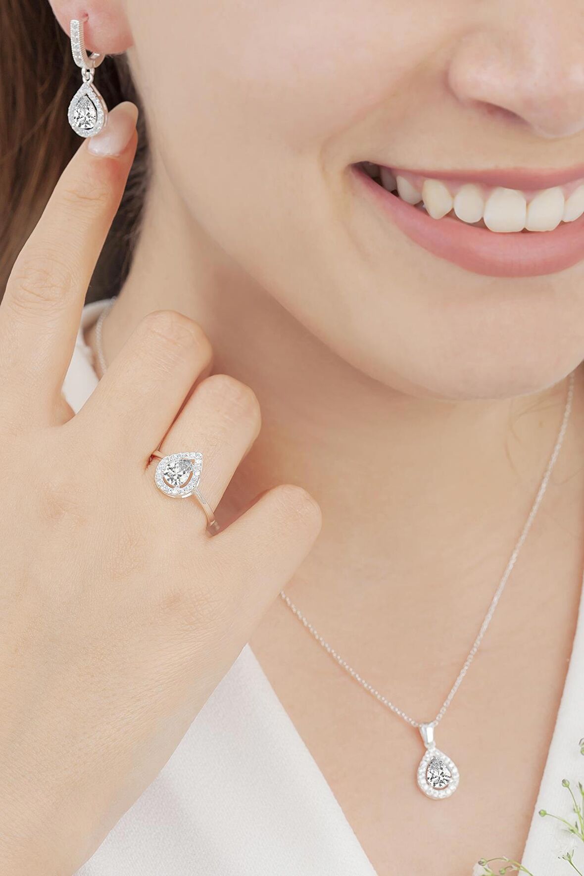 AgaKulche Damla Model Set S4-KB (925)