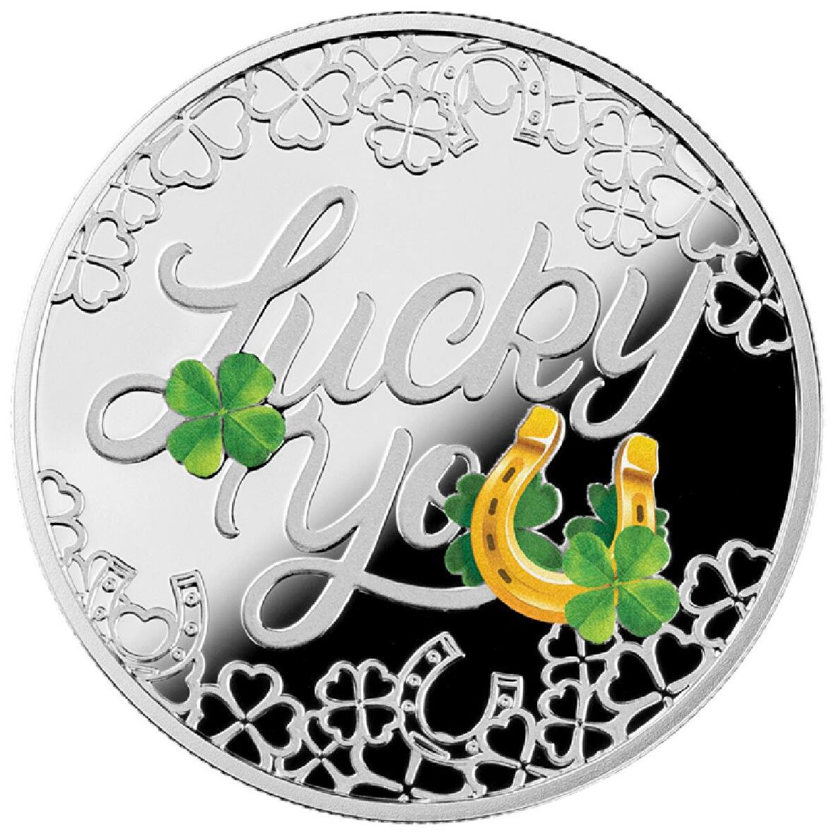 Lucky You 500 CFA One Dolar Gümüş Sikke Coin (999.0)