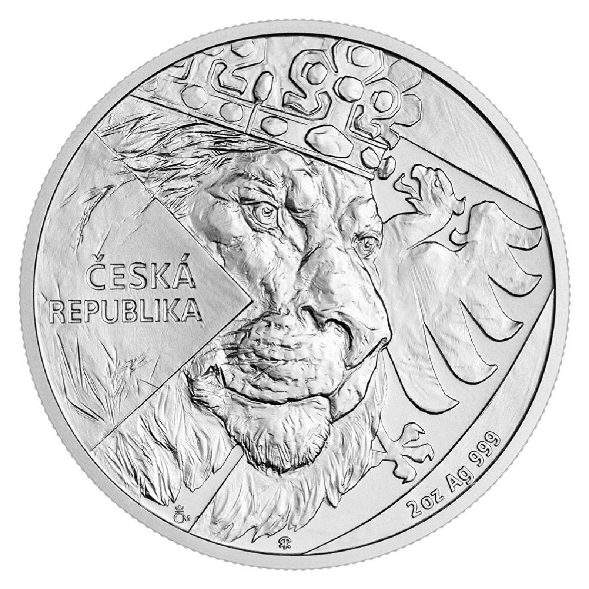 2 Ons Czech Lion 2024  Gümüş Sikke Coin (999.0) 