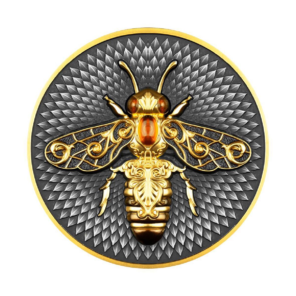 The Bee 2023 Case 2 Ons Gümüş Sikke Coin (999.0)