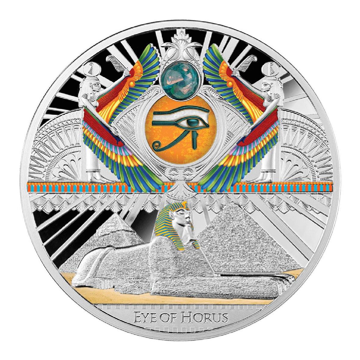 Eye Of Horus 2022 1 Ons 31.10 Gram Gümüş Sikke Coin (999)