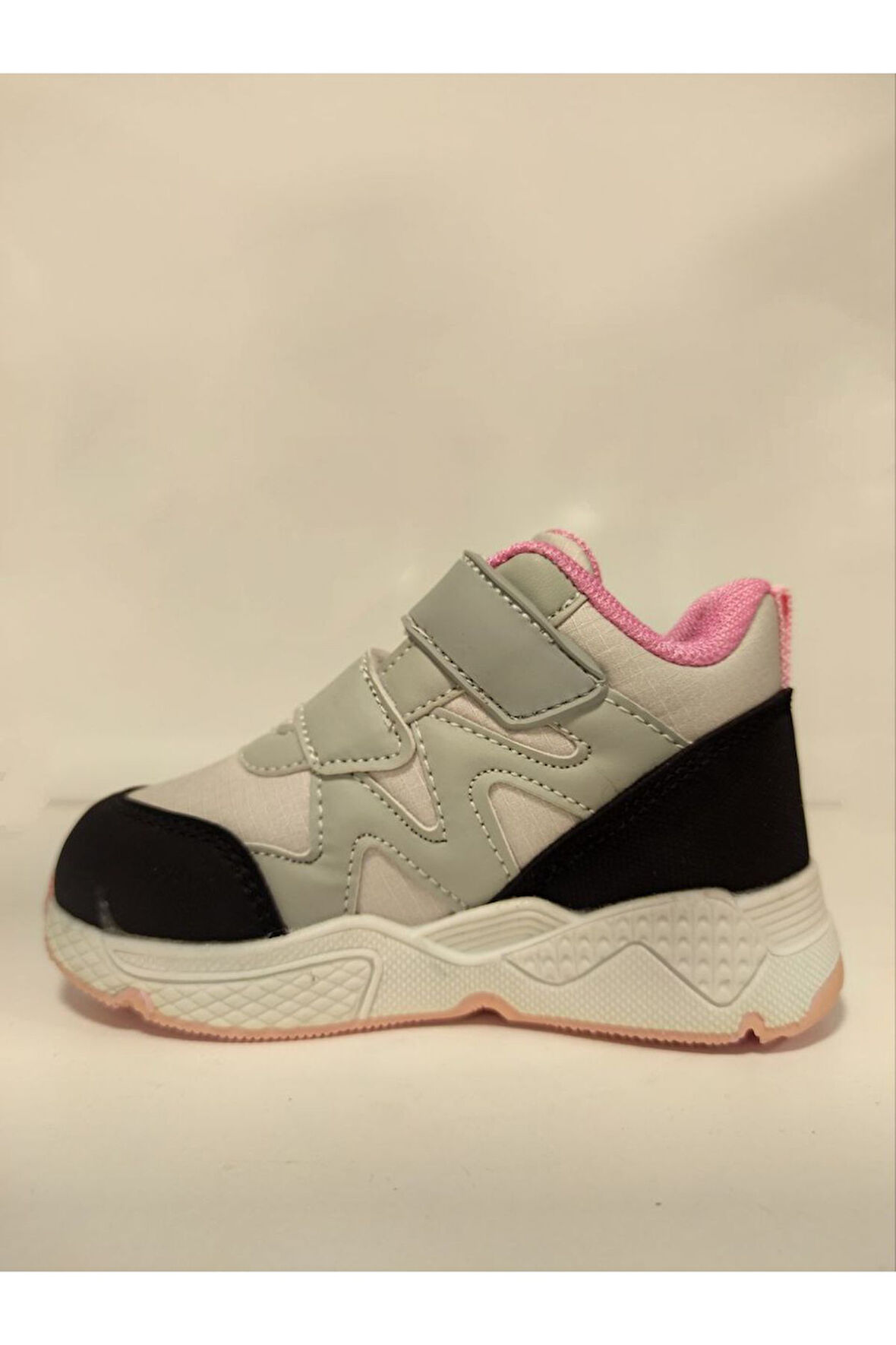 Bk23-1576 Çocuk Bebe Bot Gri