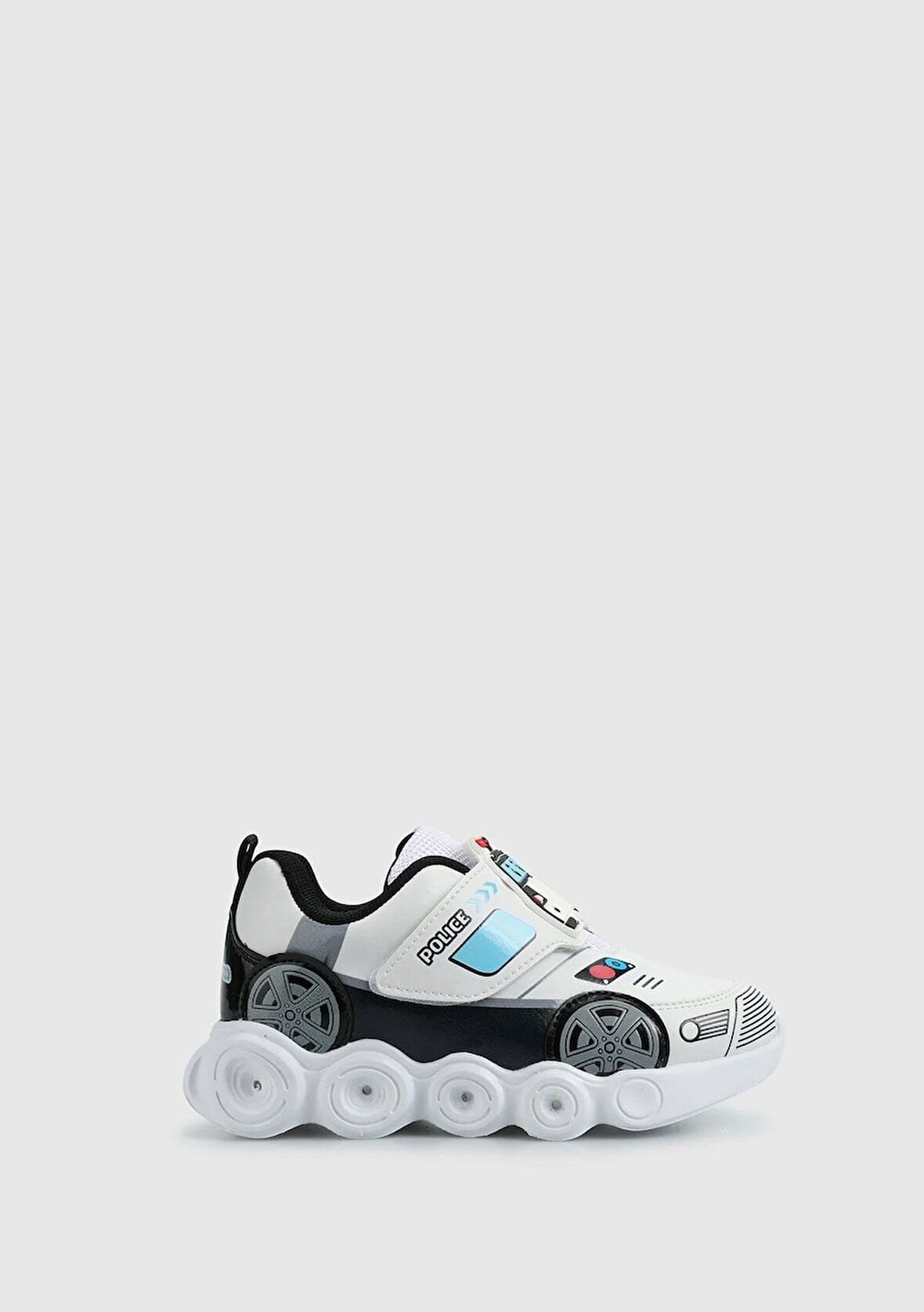 Beyaz-Siyah  Sneaker