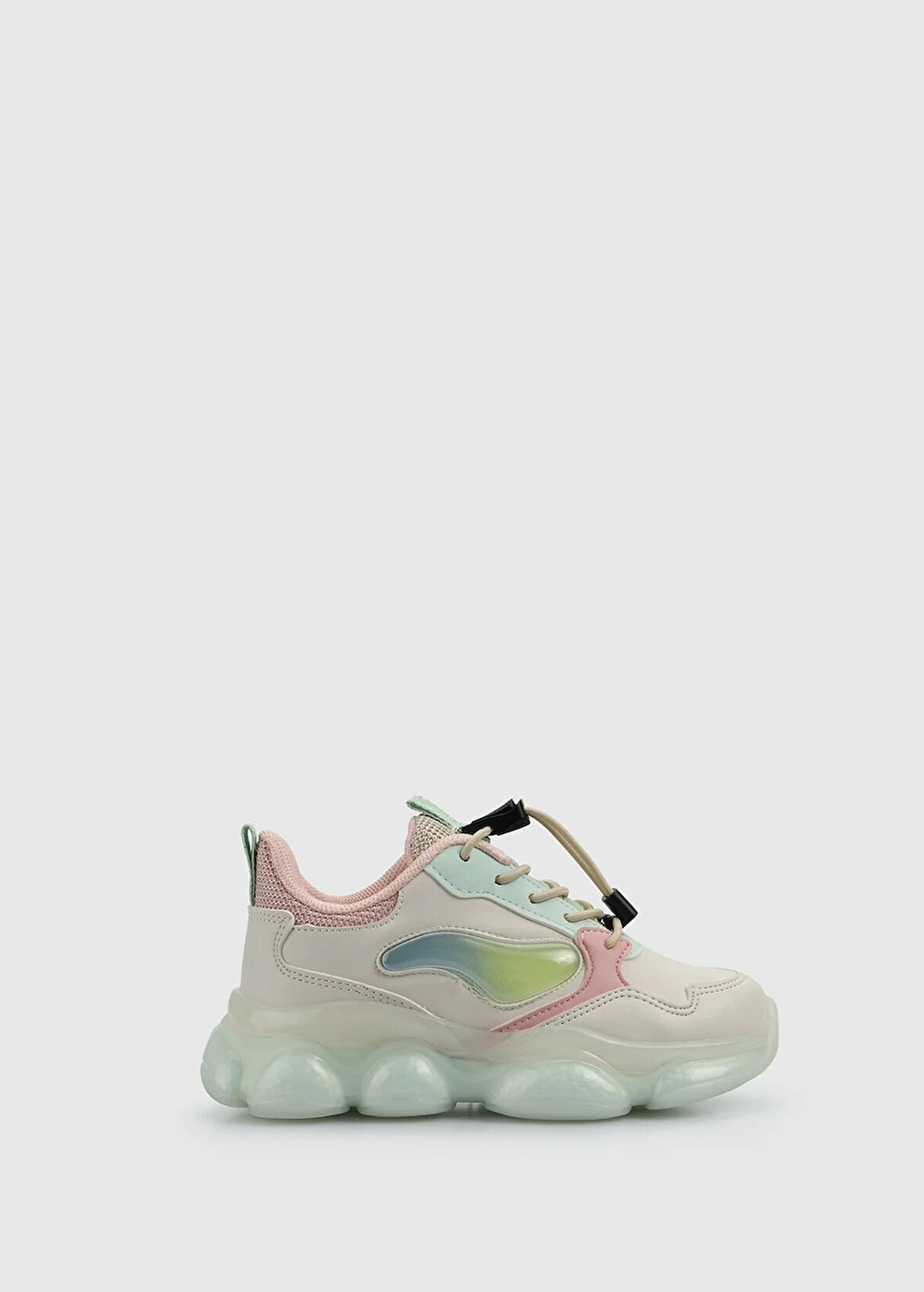 Krem Kız Çocuk Sneaker