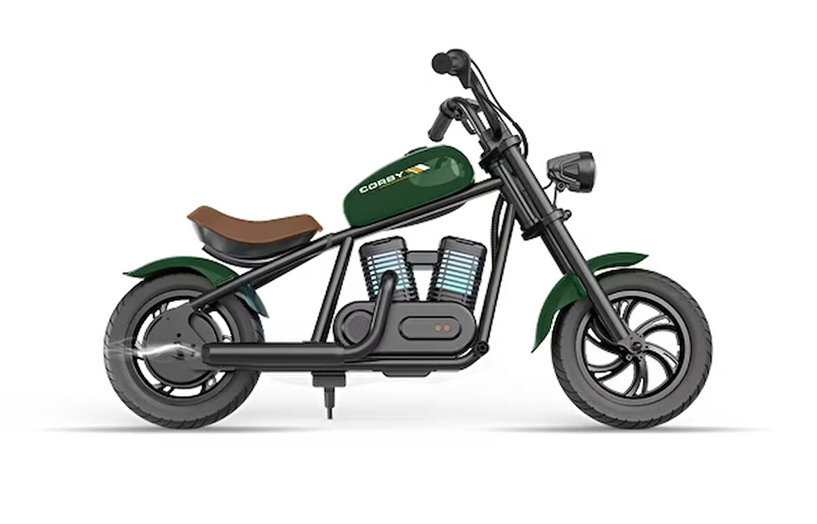 Corby Jetty 300 Elektrikli Mini Yeşil Çocuk Motoru