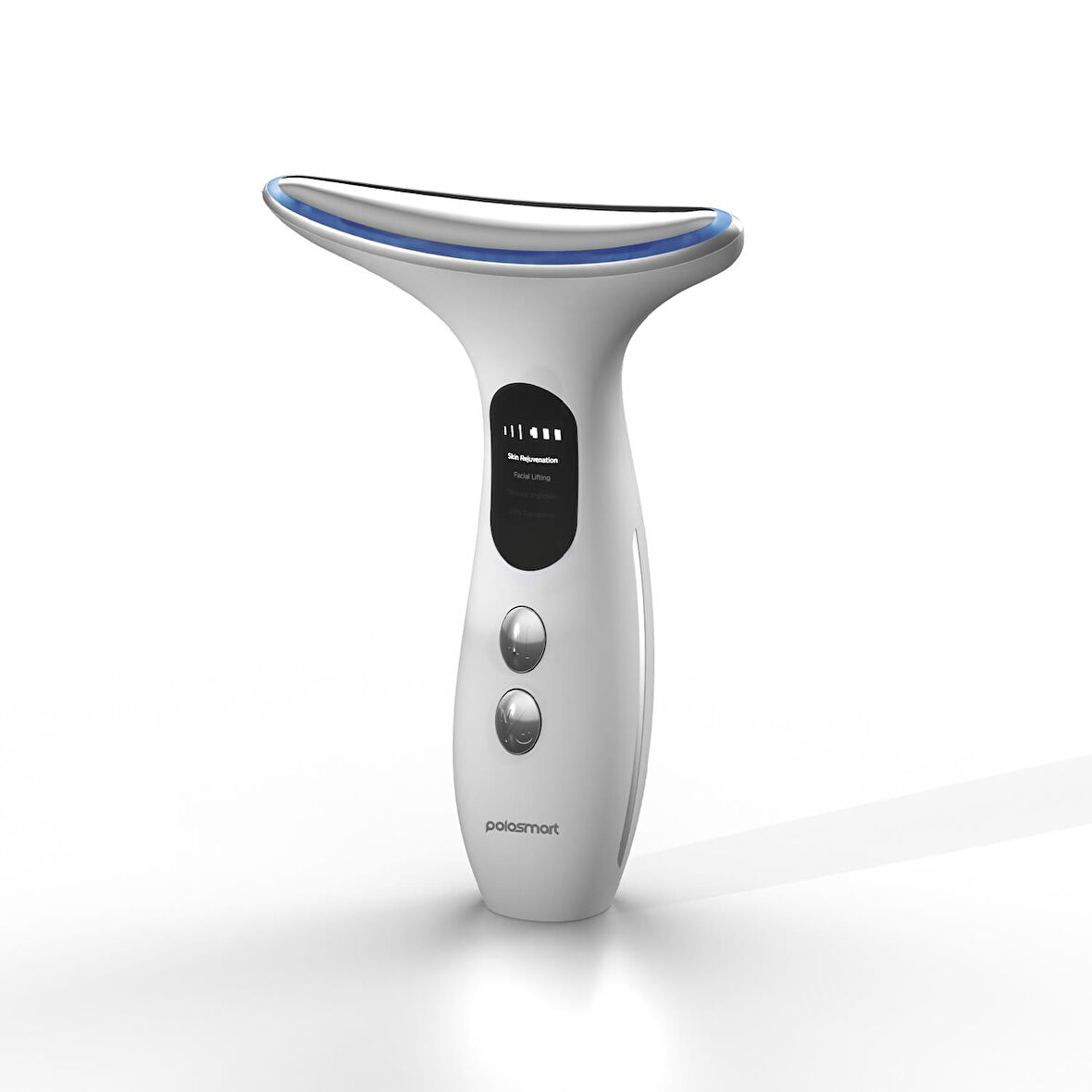 Polosmart PBS706 Şarjlı Dijital Ekranlı Yüz & Boyun Bakım Cihazı Beyaz